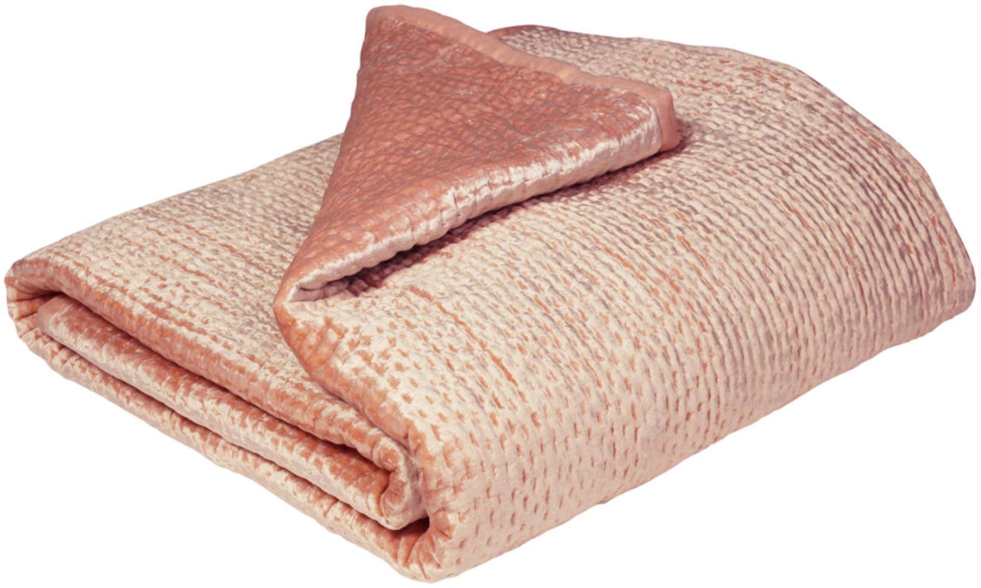 Product photograph of Brooklands Blush Bedspread from Choice Furniture Superstore.