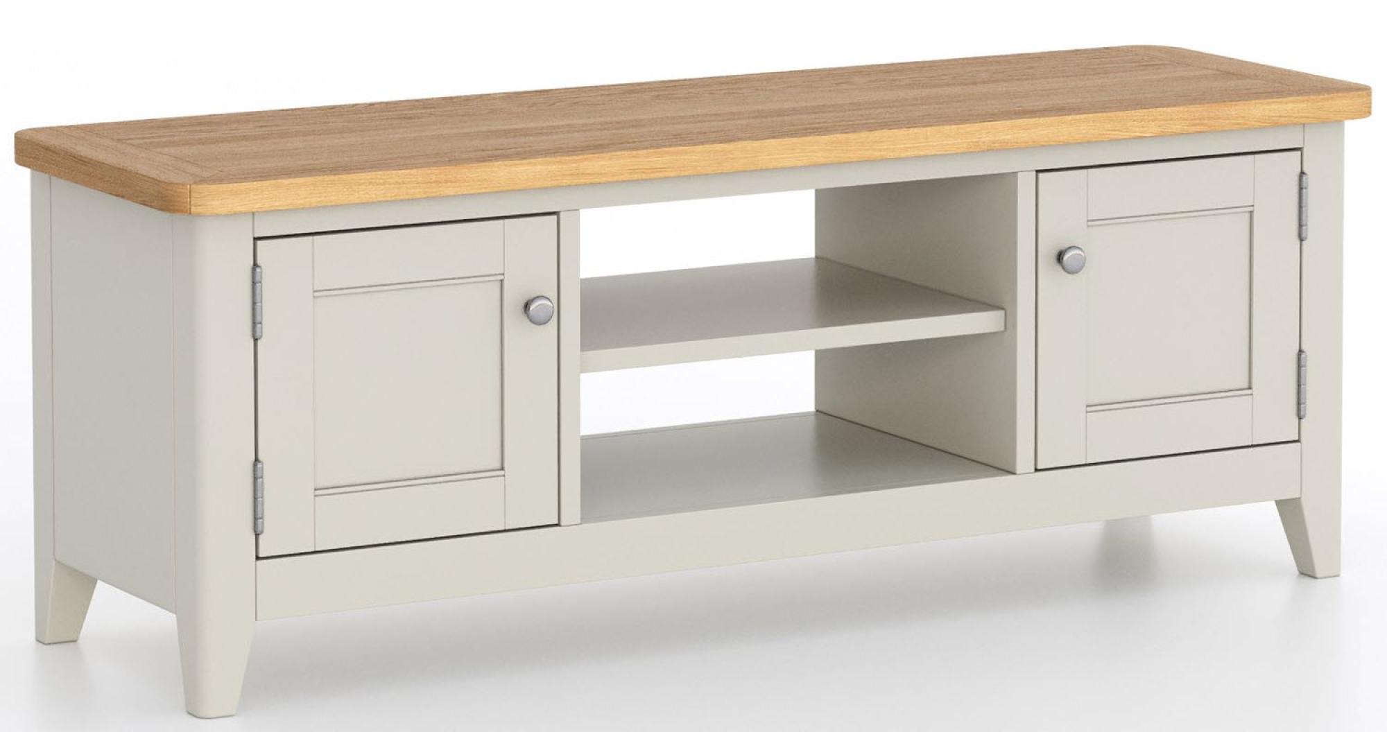 Product photograph of Arden Grey Painted 120cm Tv Unit from Choice Furniture Superstore.