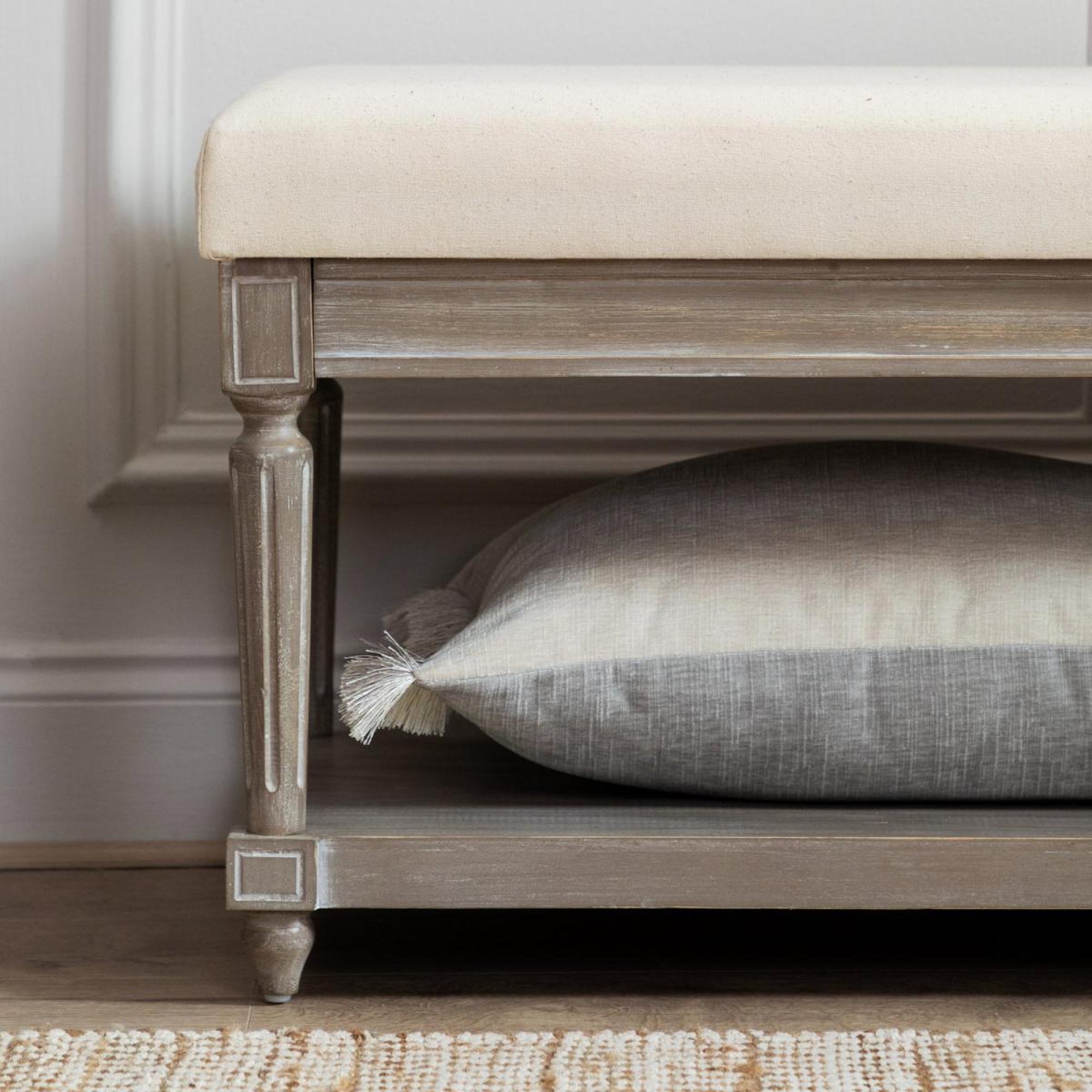 Product photograph of Voyage Maison Matilda Stone Bench from Choice Furniture Superstore.