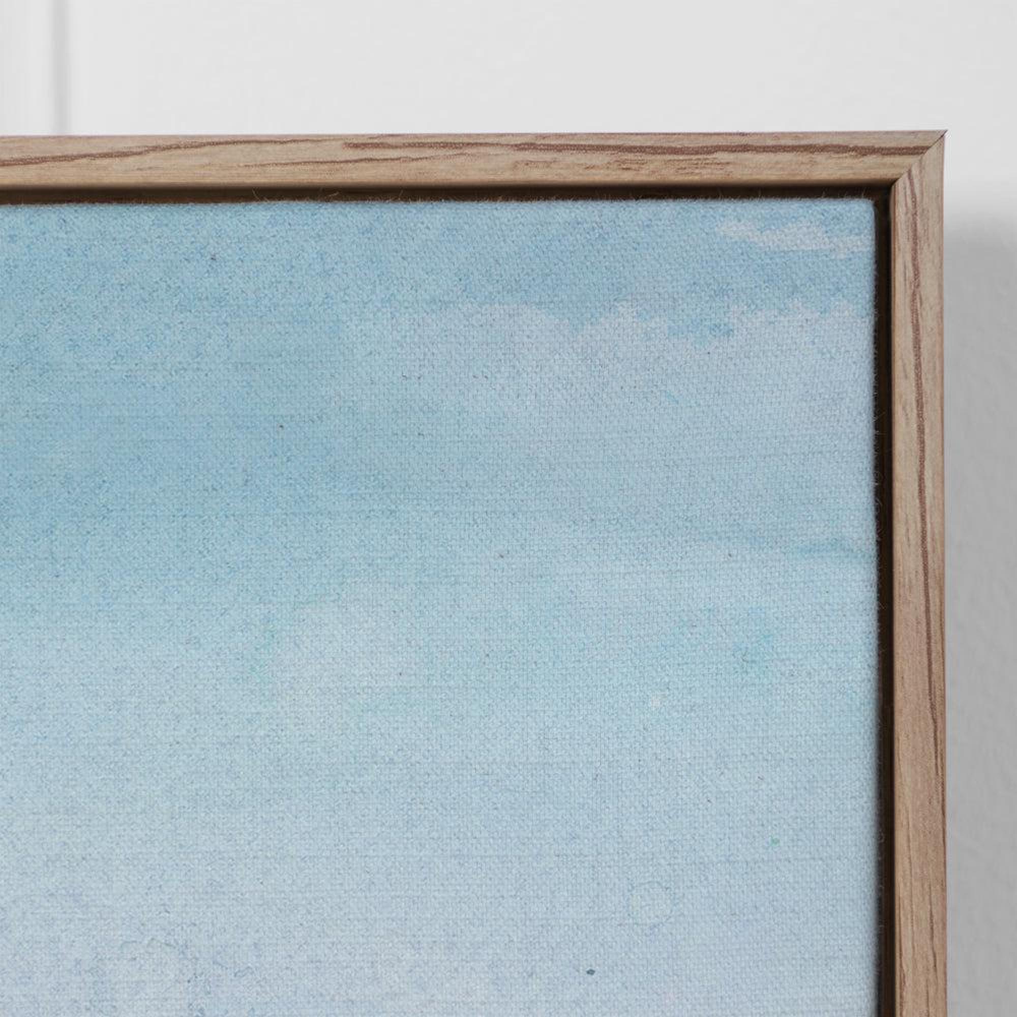 Product photograph of Voyage Maison Alder Stone Celeste Framed Canvas from Choice Furniture Superstore.
