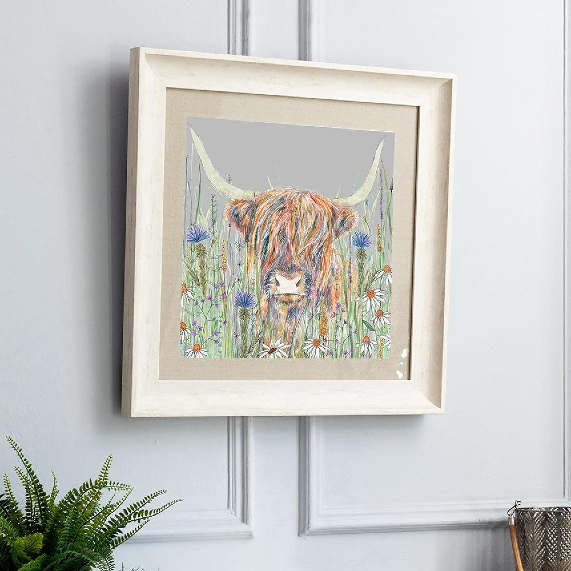 Product photograph of Voyage Maison Alfie Birch And Silver Framed Print from Choice Furniture Superstore.