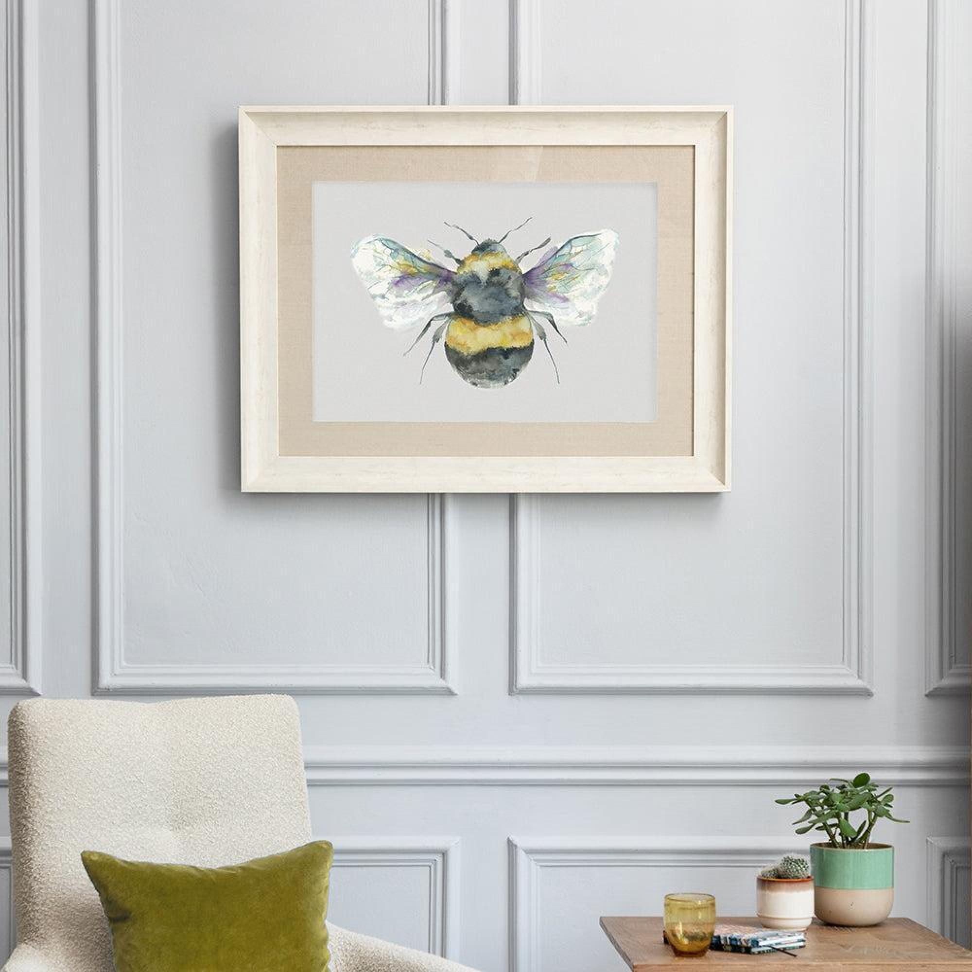 Product photograph of Voyage Maison Bee Birch Framed Print from Choice Furniture Superstore.