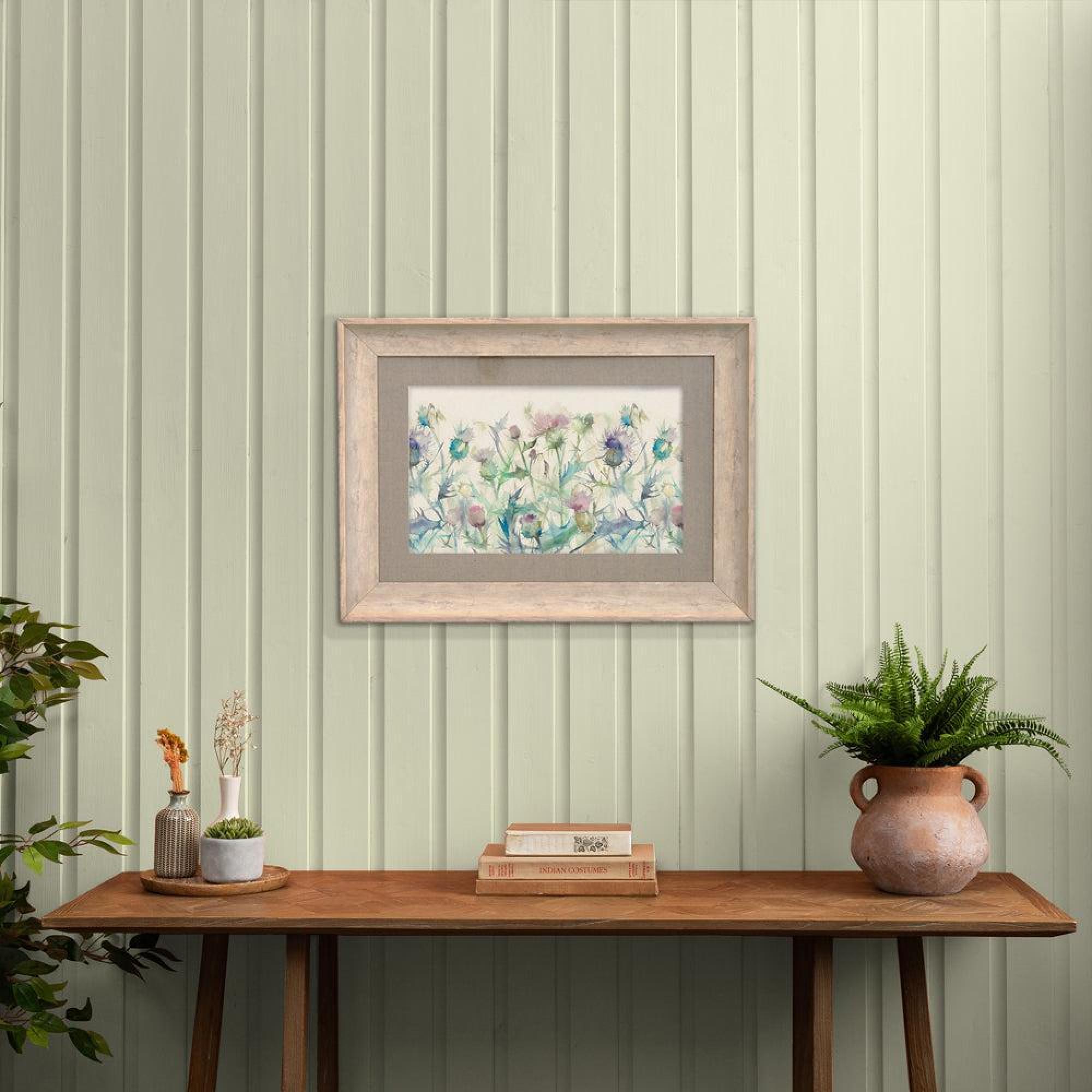 Product photograph of Voyage Maison Damson Bristle Birch Framed Print - 52cm X 70cm from Choice Furniture Superstore.