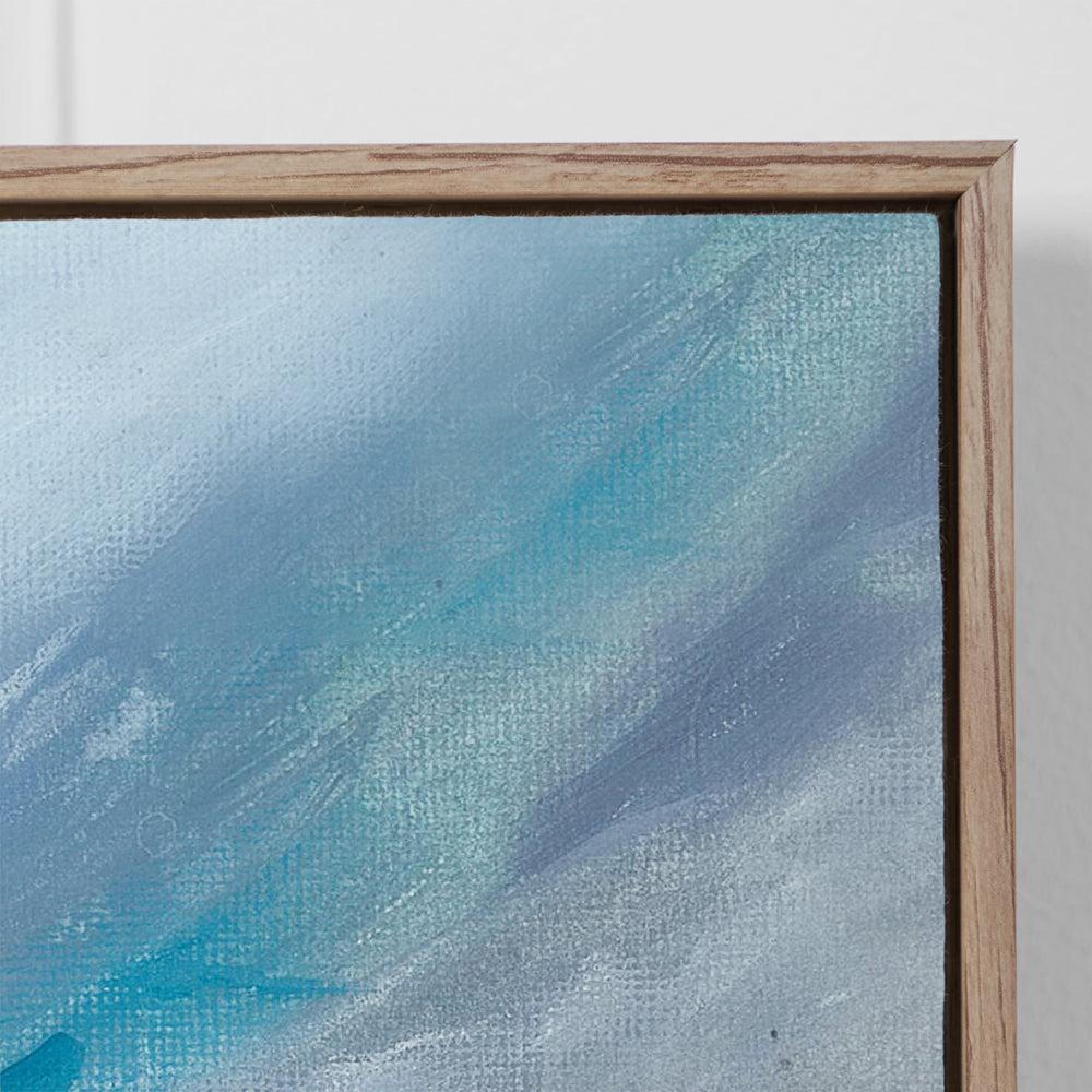 Product photograph of Voyage Maison Dusky Stone Isles Framed Canvas from Choice Furniture Superstore.