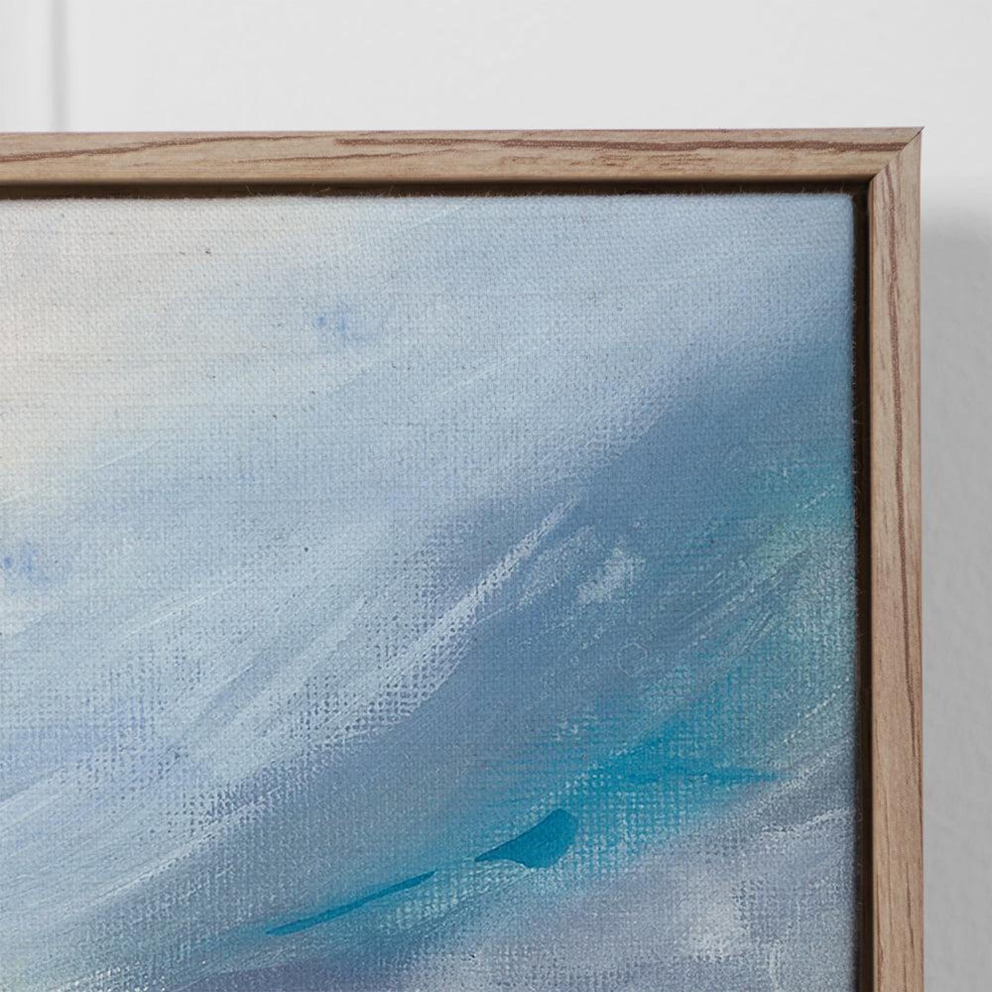 Product photograph of Voyage Maison Dusky Stone Isles Framed Canvas from Choice Furniture Superstore.