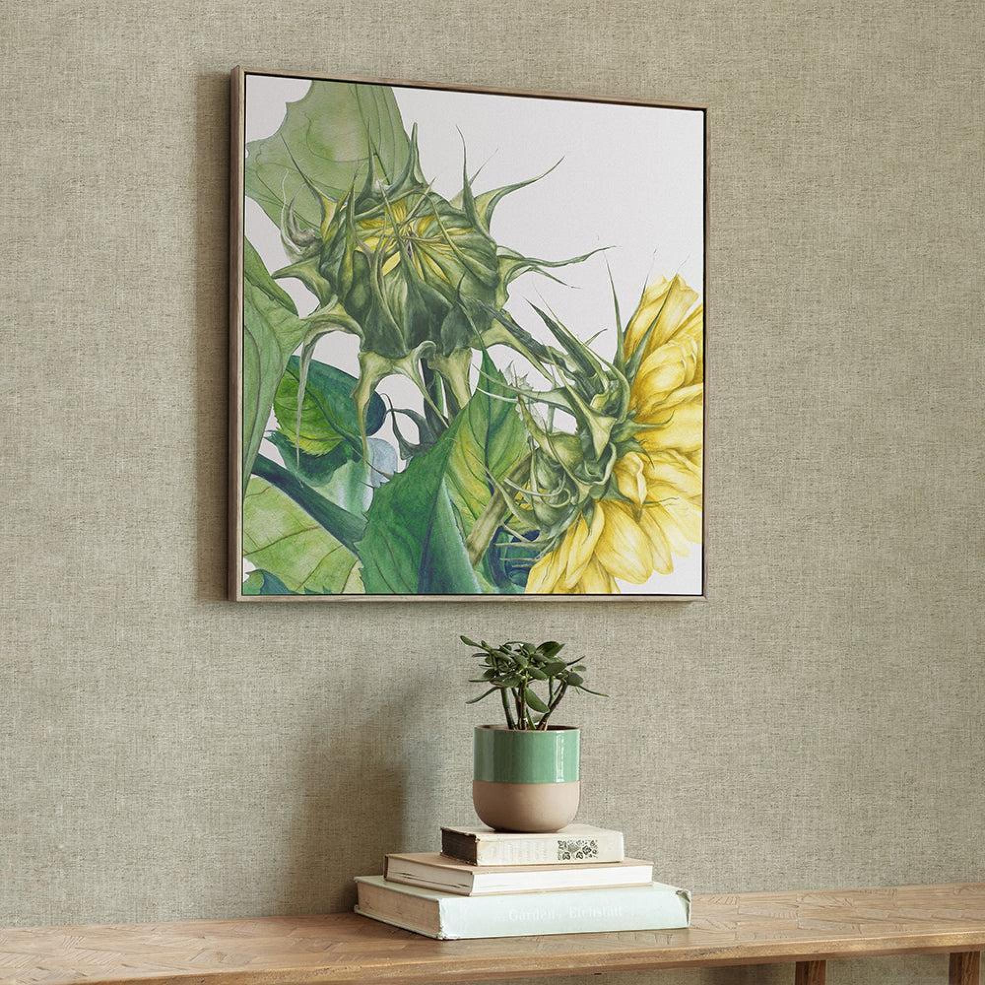 Product photograph of Voyage Maison Easton Fern Stone Framed Canvas from Choice Furniture Superstore.