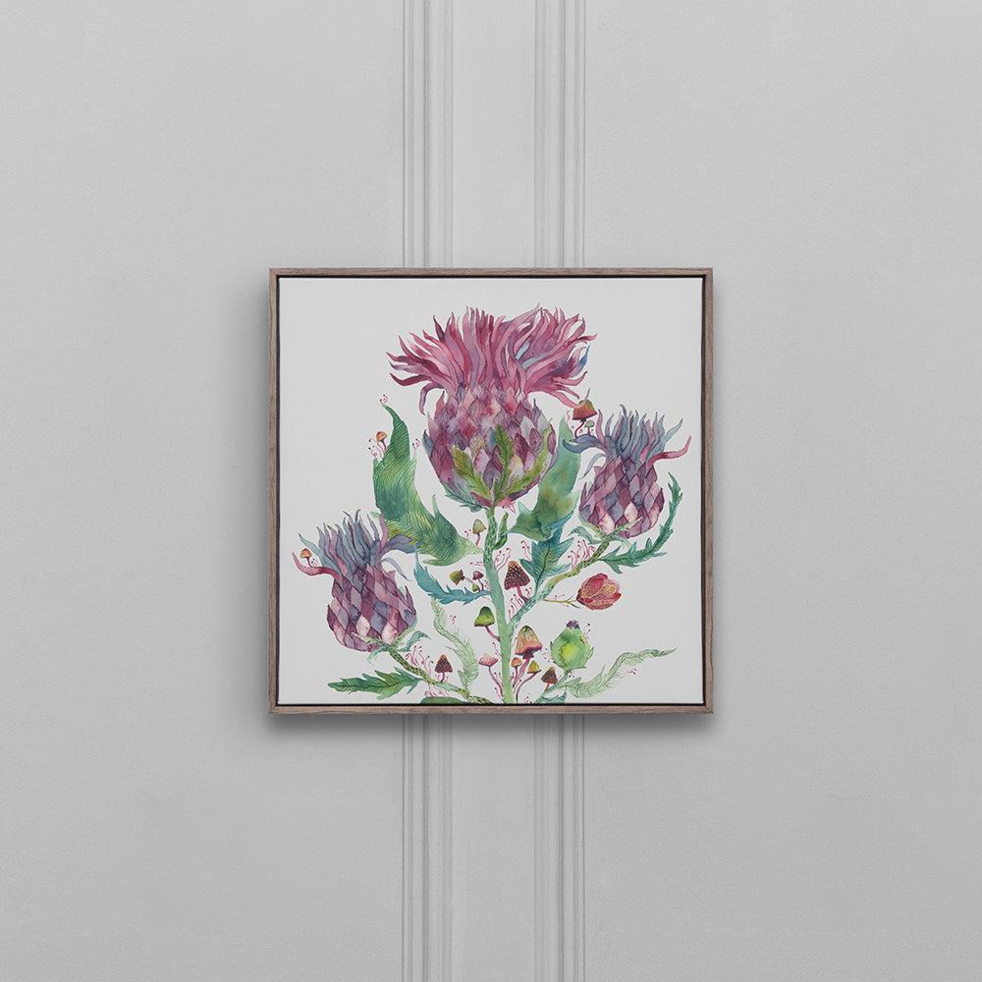 Product photograph of Voyage Maison Fairytale Bristles Stone Framed Canvas from Choice Furniture Superstore.