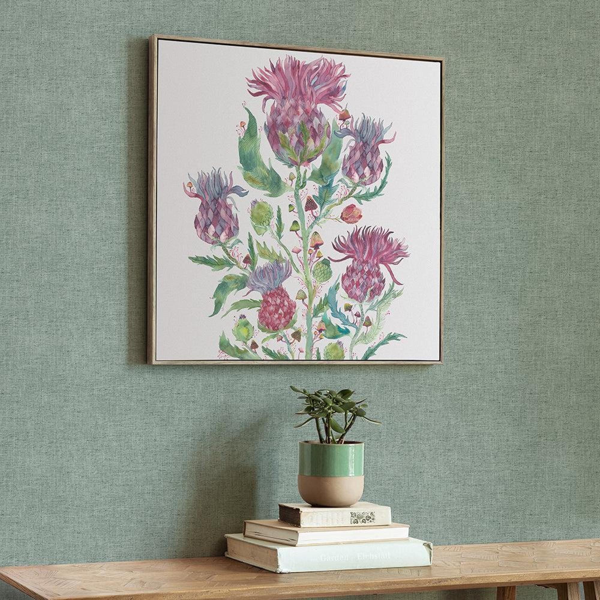 Product photograph of Voyage Maison Fairytale Bristles Stone Framed Canvas from Choice Furniture Superstore.