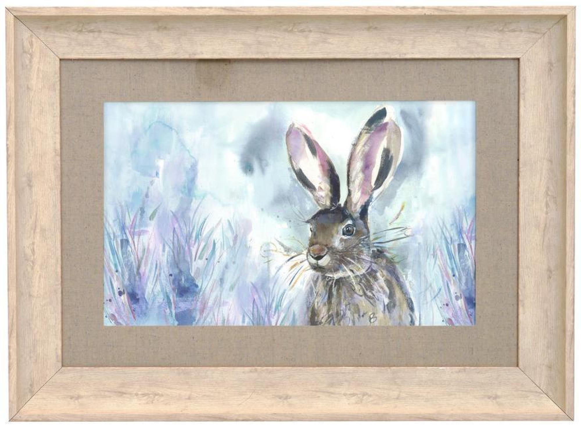 Product photograph of Voyage Maison Harriet Hare Birch Framed Print from Choice Furniture Superstore.