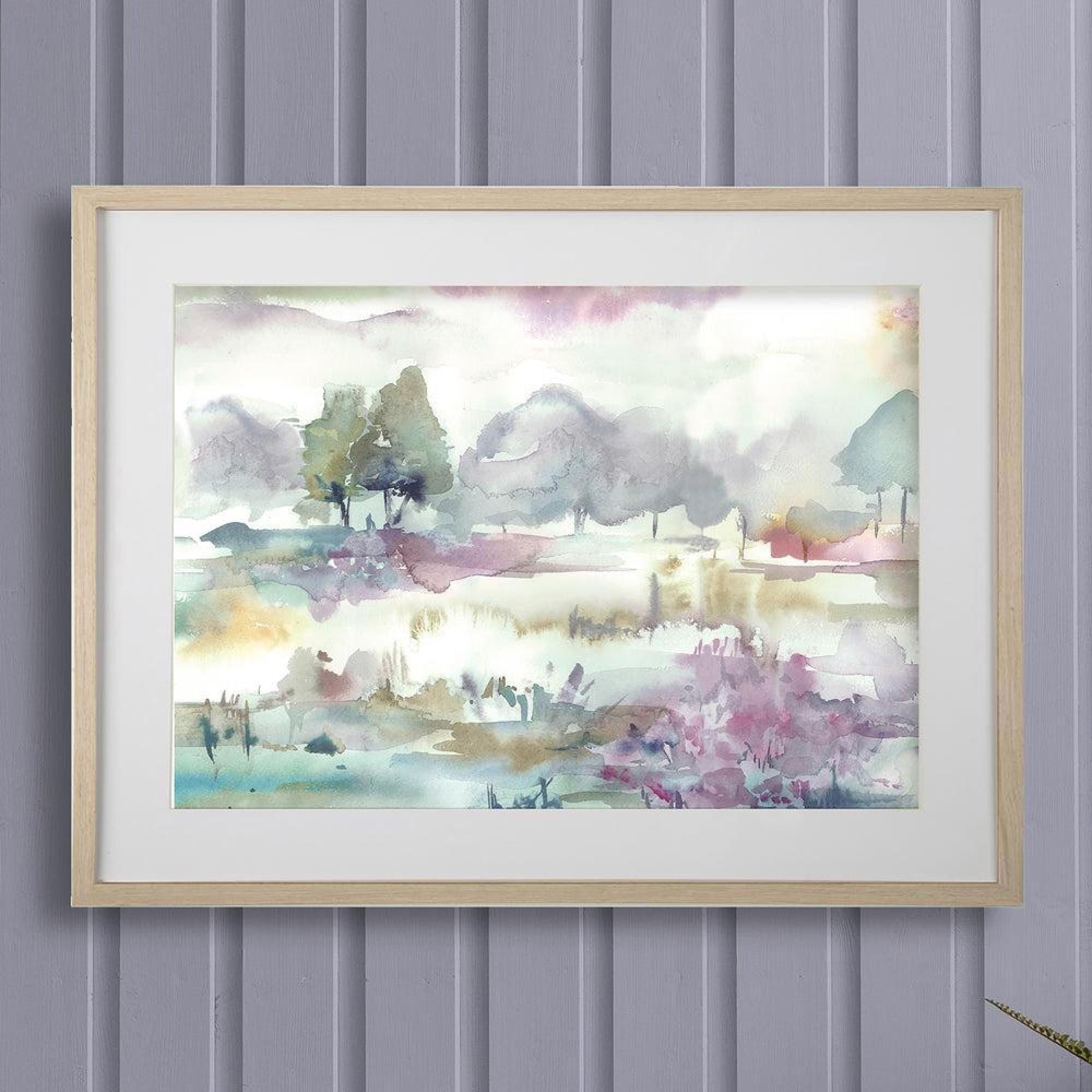 Product photograph of Voyage Maison Heather Moors Natural Framed Print from Choice Furniture Superstore.