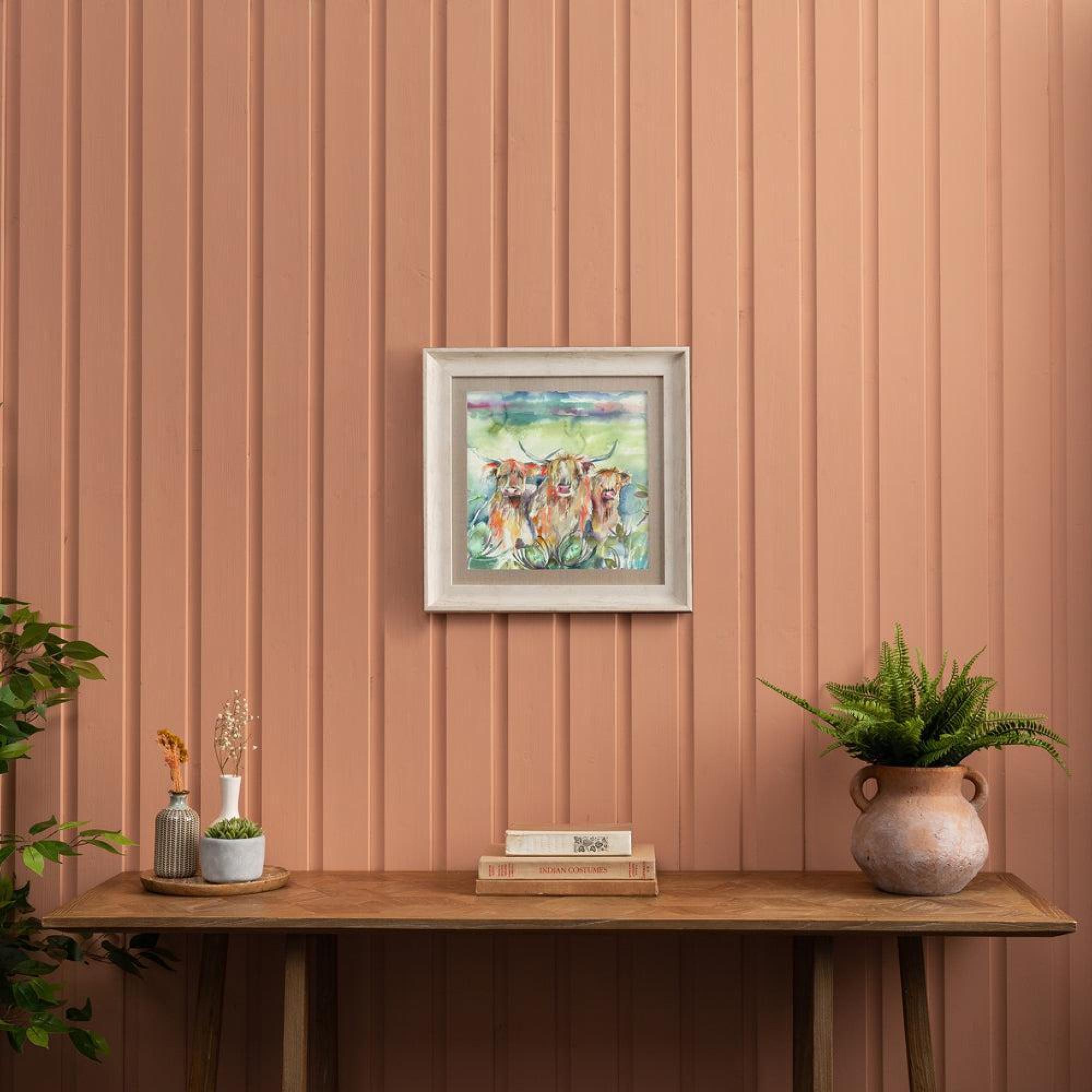 Product photograph of Voyage Maison Heilan Herd Birch Framed Print from Choice Furniture Superstore.