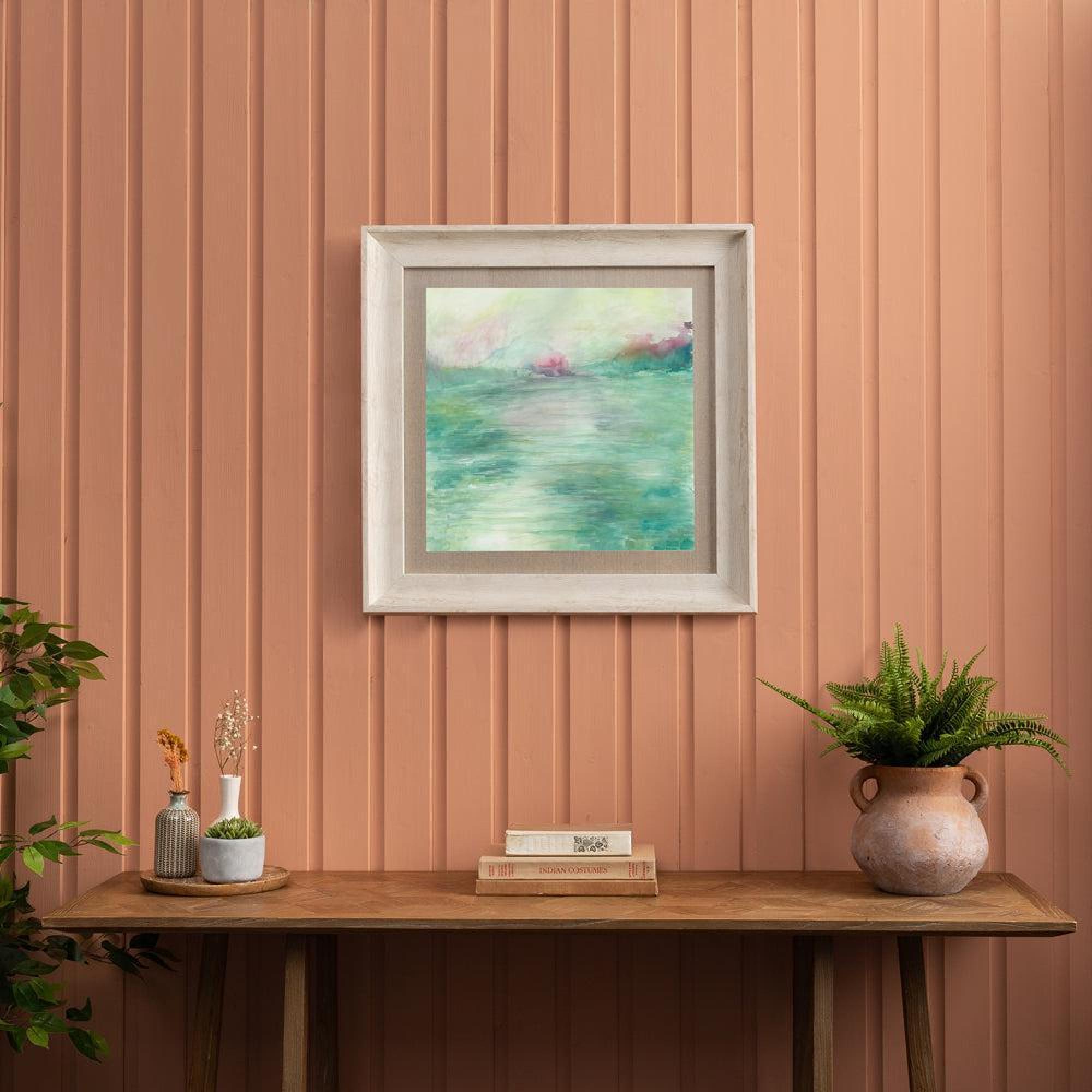 Product photograph of Voyage Maison Maree Birch Framed Print - 68cm X 68cm from Choice Furniture Superstore.