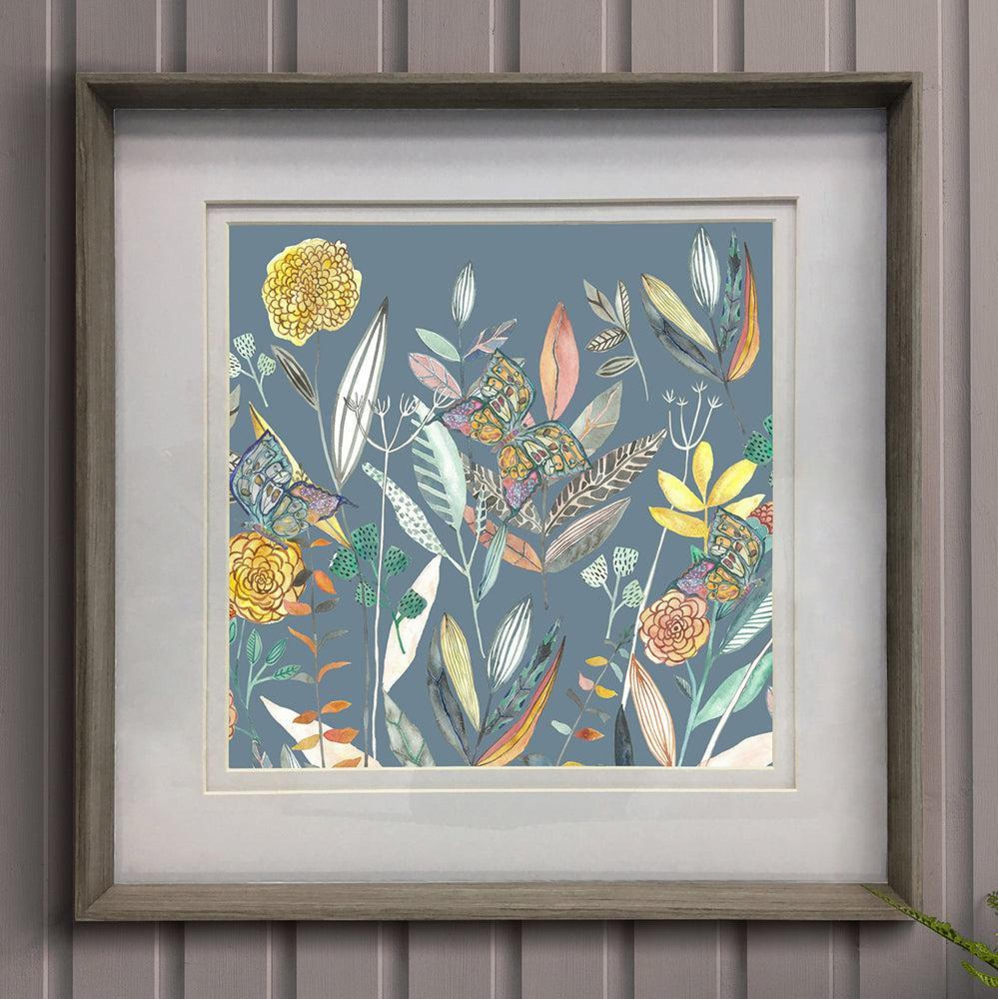 Product photograph of Voyage Maison Orchard Nut And Twilight Framed Print from Choice Furniture Superstore.