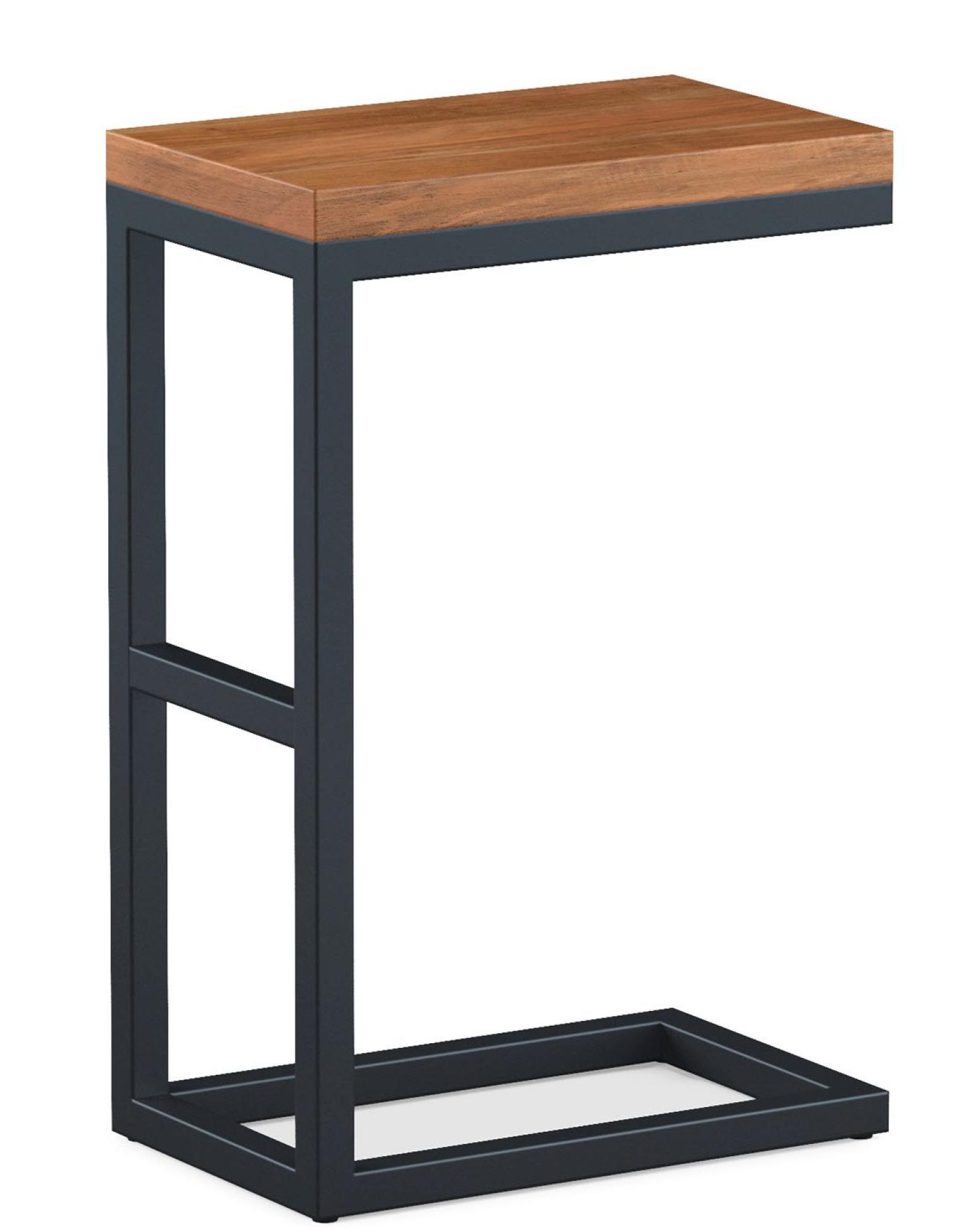 Product photograph of Elias Acacia Side Table from Choice Furniture Superstore.