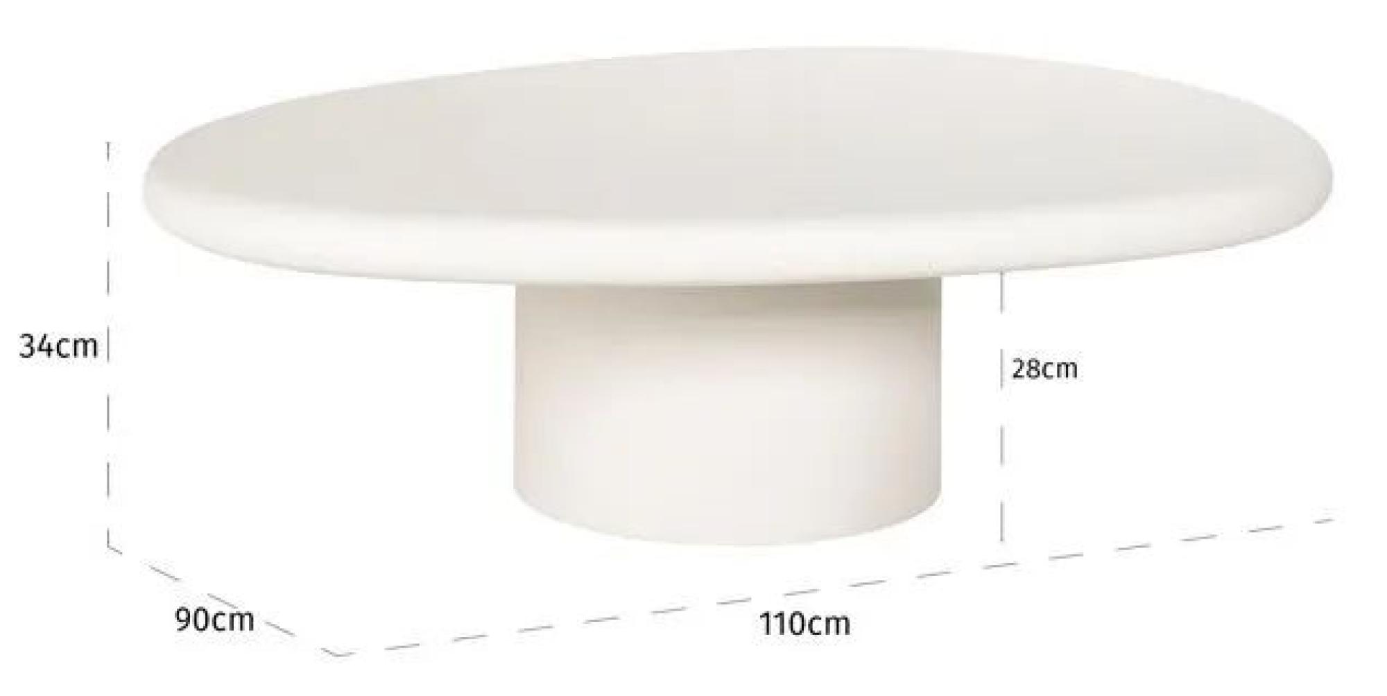 Product photograph of Bloomstone White Coffee Table - Express Delivery from Choice Furniture Superstore.