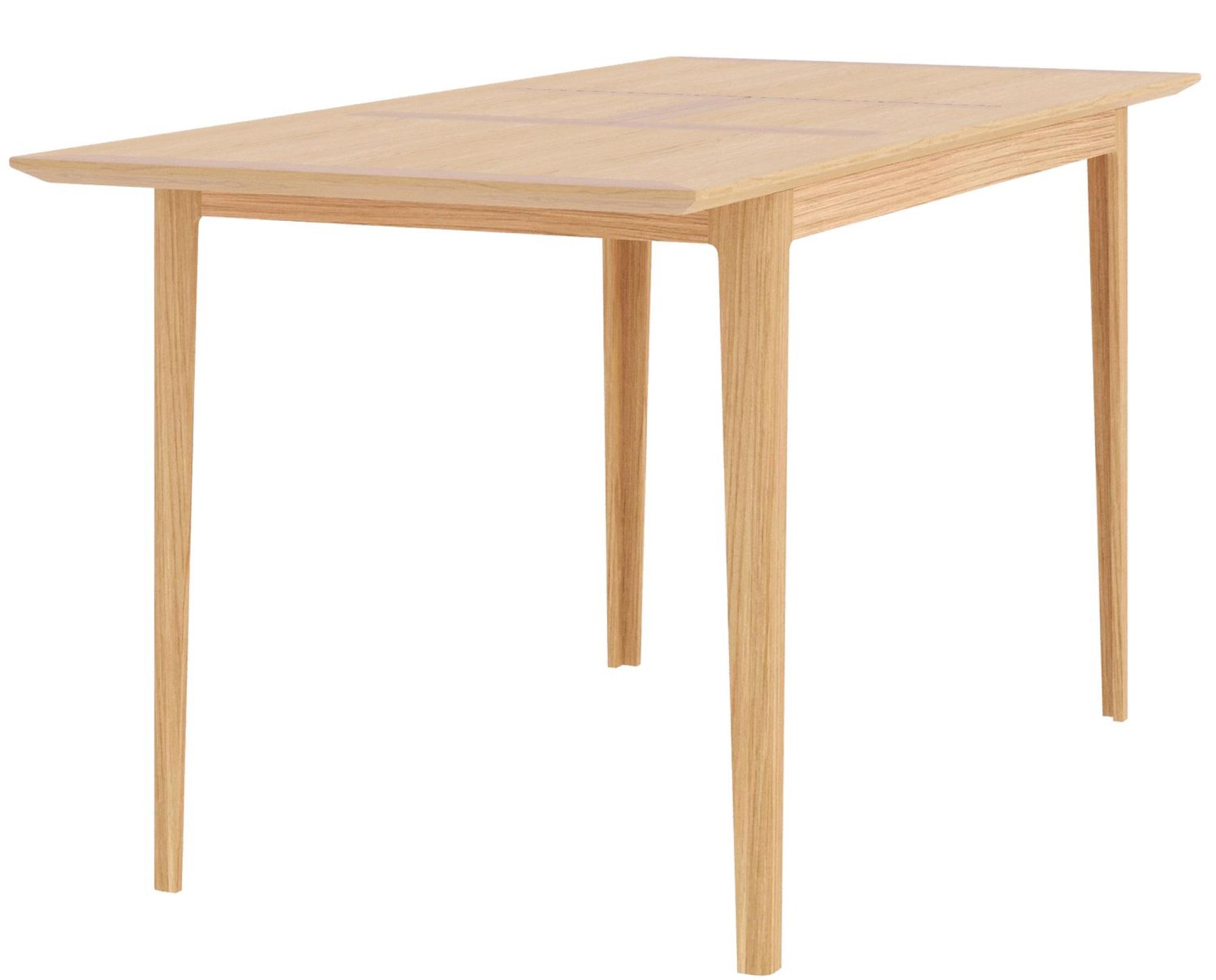 Product photograph of Salvo Oak 4-6 Seater Extending Dining Table from Choice Furniture Superstore.