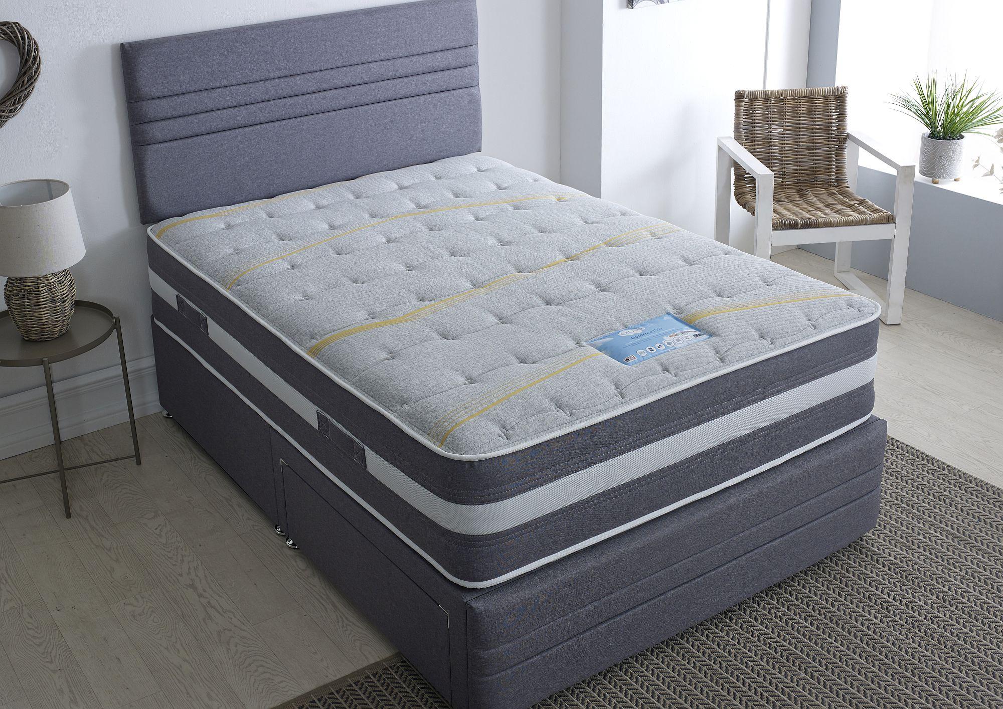 Product photograph of Dura Beds Firm Edge Cloud Lite Opulence 1500 Pocket Spring Mattress from Choice Furniture Superstore.