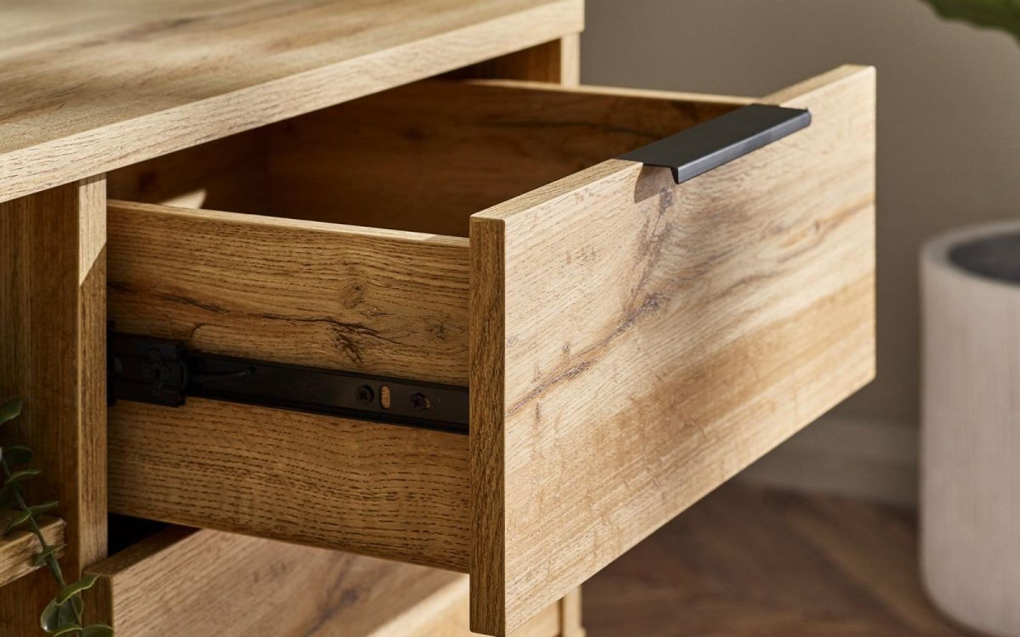 Product photograph of Bali Oak 135cm Tv Unit from Choice Furniture Superstore.