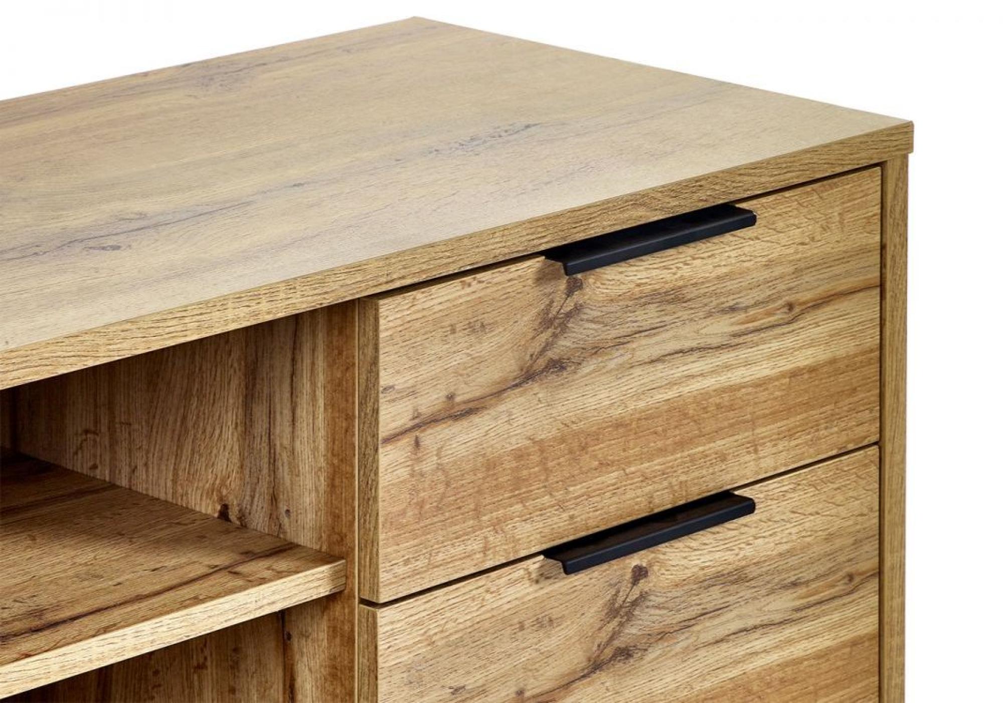 Product photograph of Bali Oak 135cm Tv Unit from Choice Furniture Superstore.