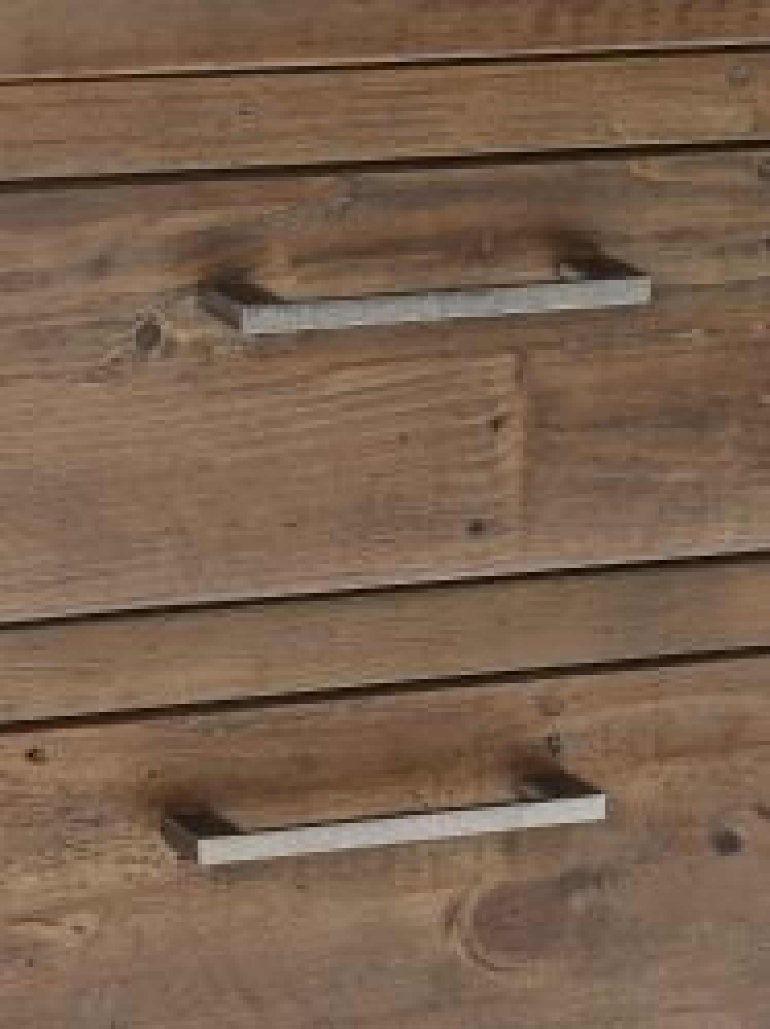 Product photograph of Heritage Reclaimed Pine 3 Drawer Bedside from Choice Furniture Superstore.