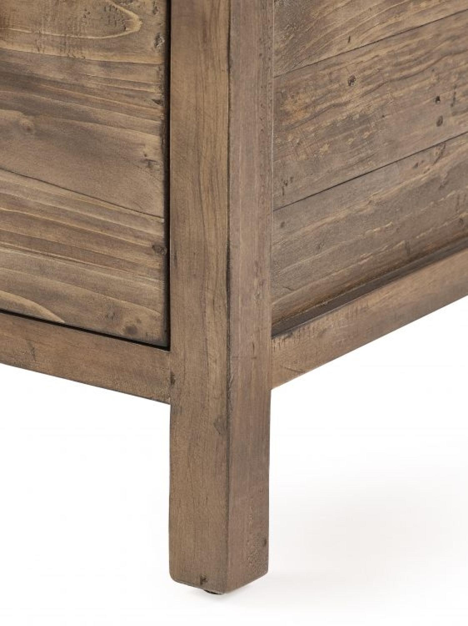 Product photograph of Heritage Reclaimed Pine 3 2 Drawer Chest from Choice Furniture Superstore.