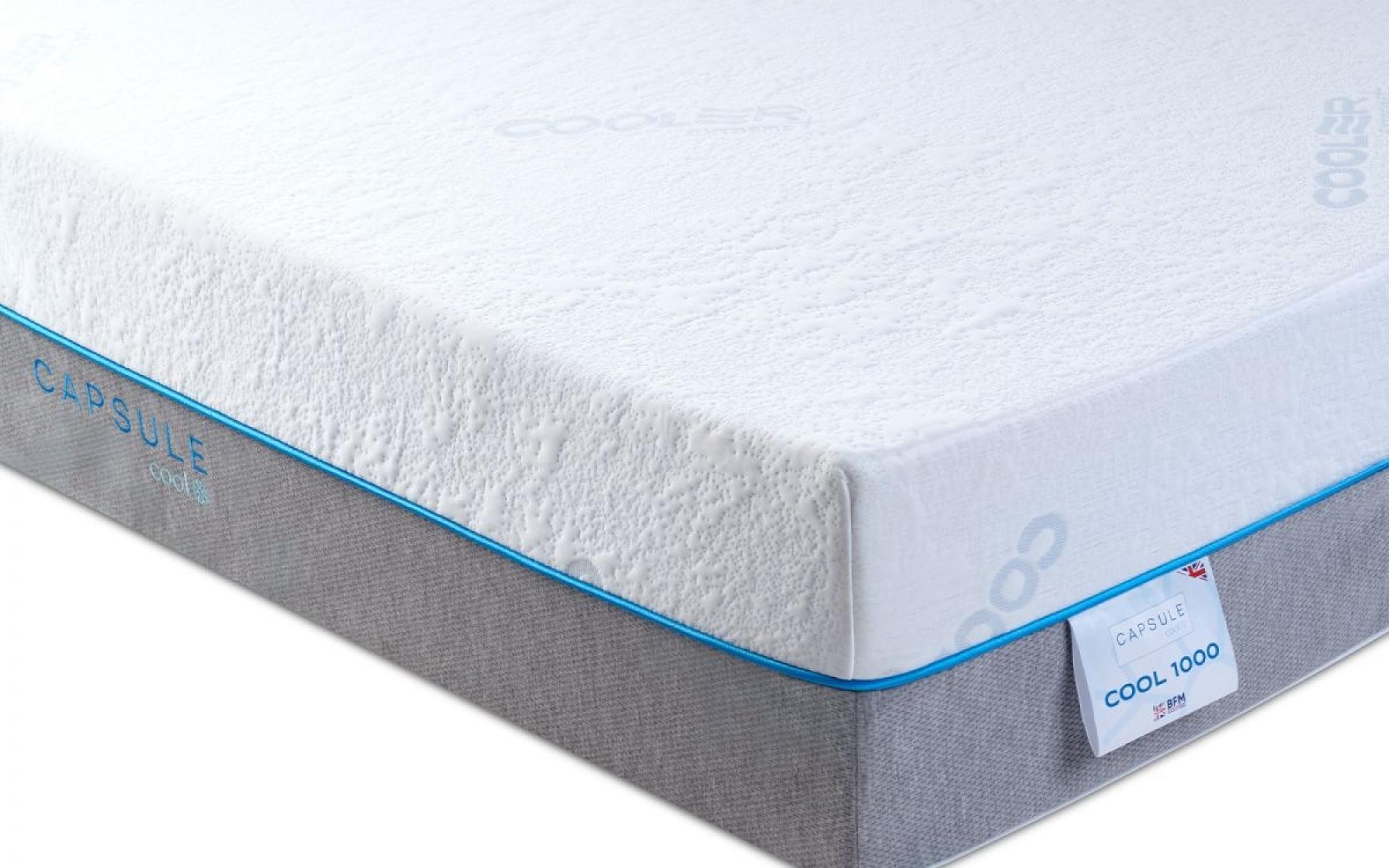 Product photograph of Capsule Hybrid Gel 1000 Pocket Spring Mattress - Sizes Available from Choice Furniture Superstore.