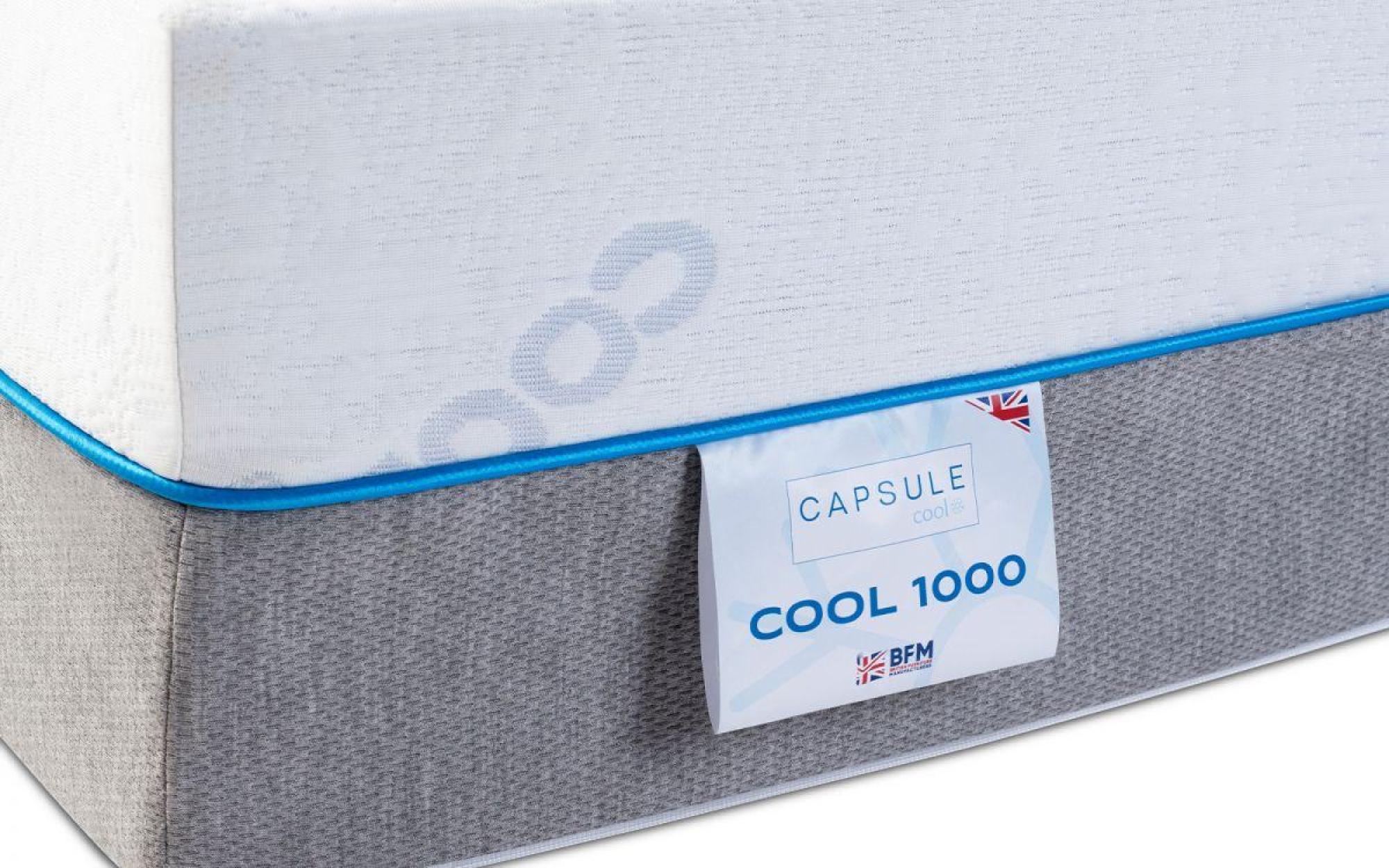 Product photograph of Capsule Hybrid Gel 1000 Pocket Spring Mattress - Sizes Available from Choice Furniture Superstore.