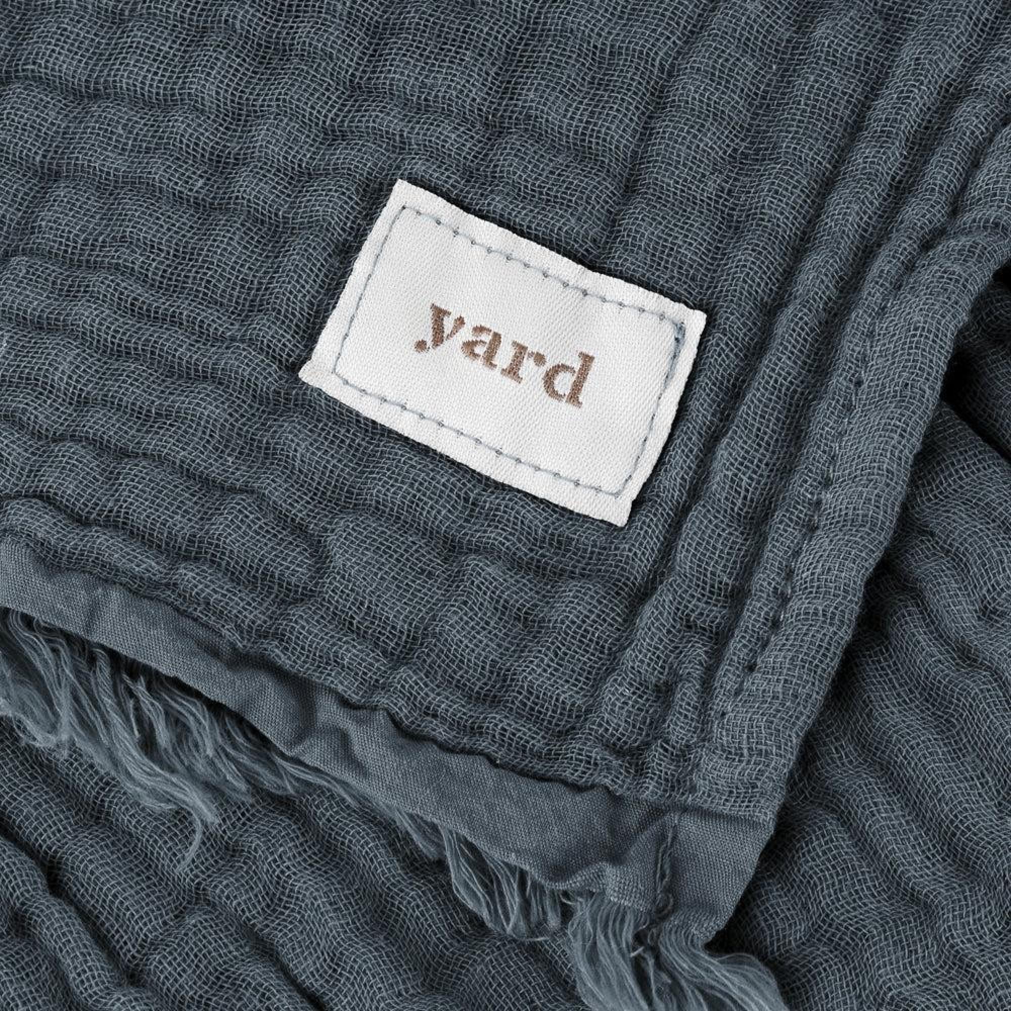 Product photograph of Yard Lark Dusk Muslin Cotton Oversized Throw from Choice Furniture Superstore.