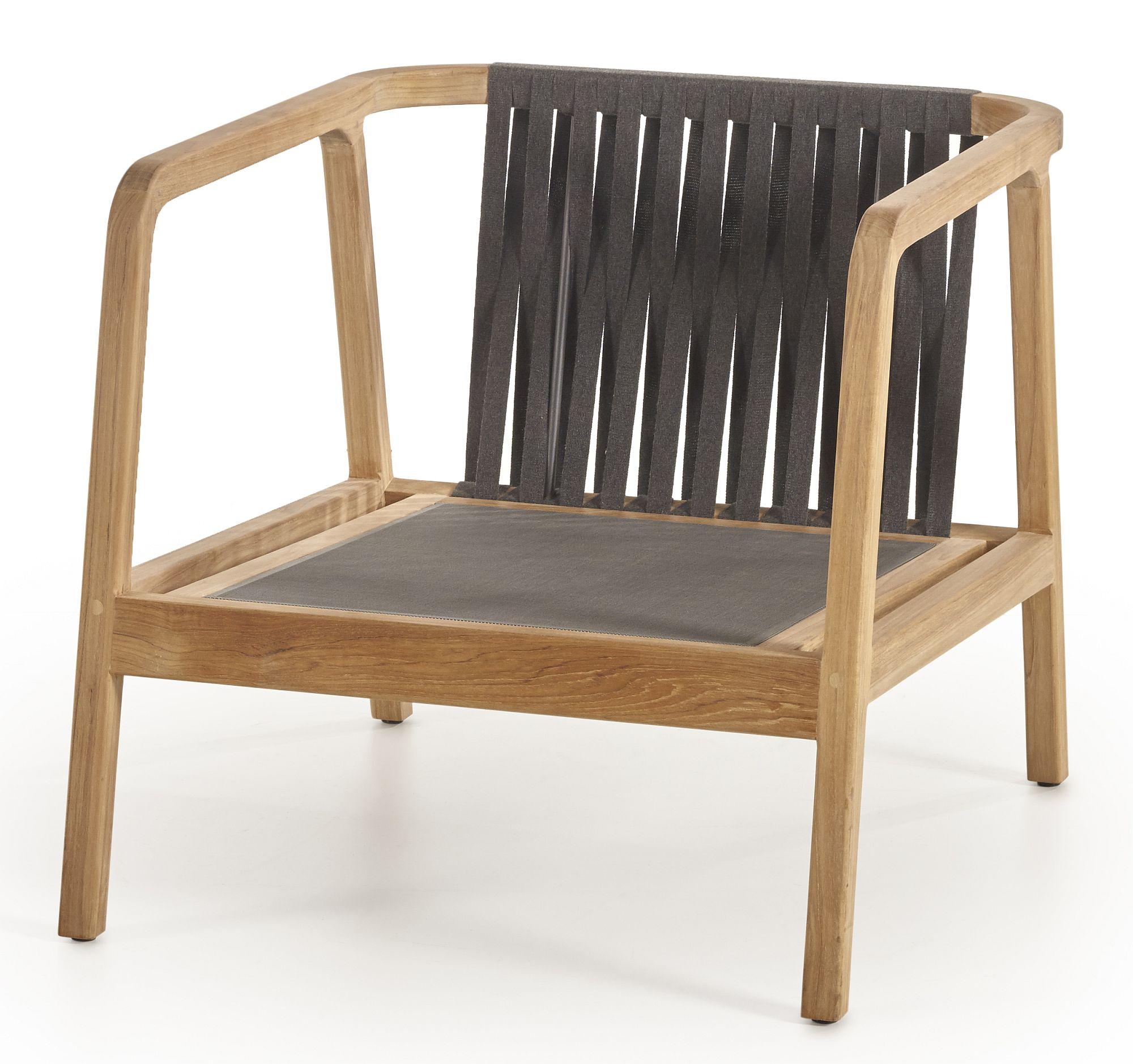 Product photograph of Skyline Flex Natural Teak Wood Outdoor Armchair from Choice Furniture Superstore.