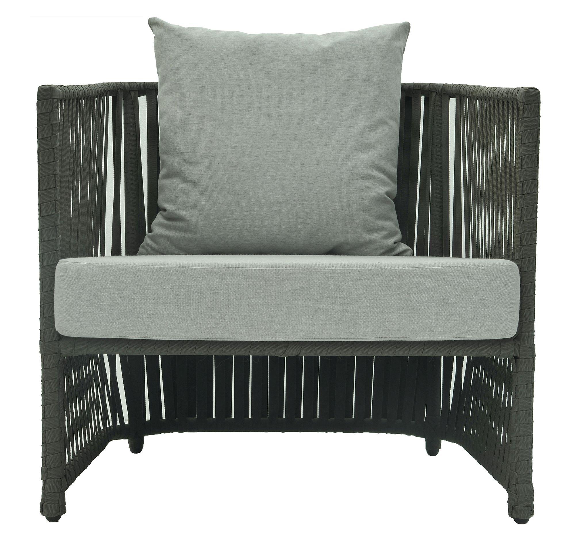 Product photograph of Skyline Milano Dark Grey Outdoor Armchair from Choice Furniture Superstore.