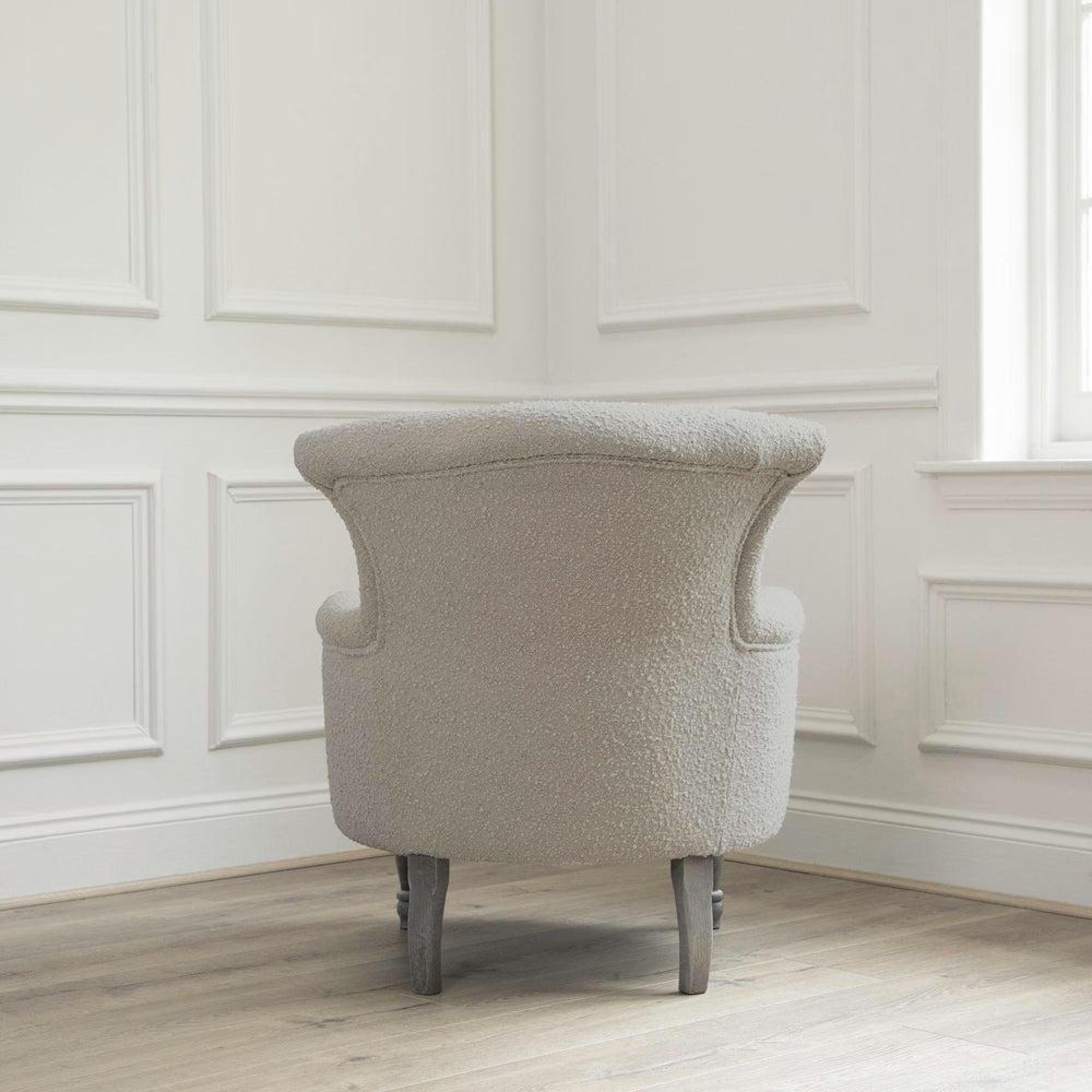 Product photograph of Voyage Maison Bobble Cream Camilla Armchair from Choice Furniture Superstore.