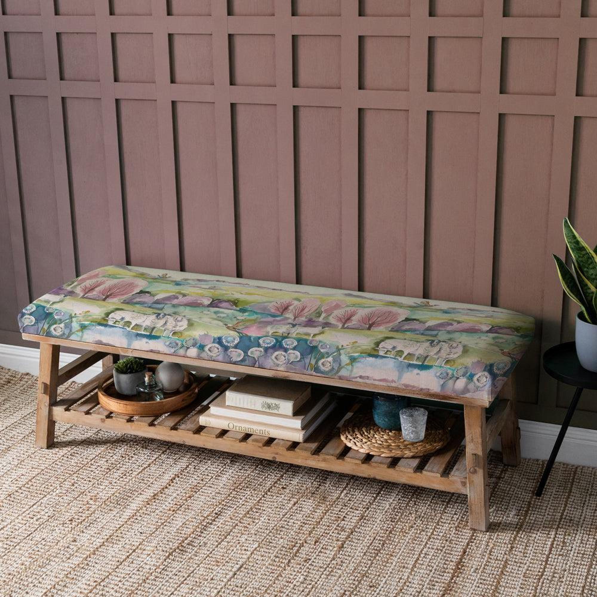 Product photograph of Voyage Maison Buttermere Sage Rupert Bench from Choice Furniture Superstore.