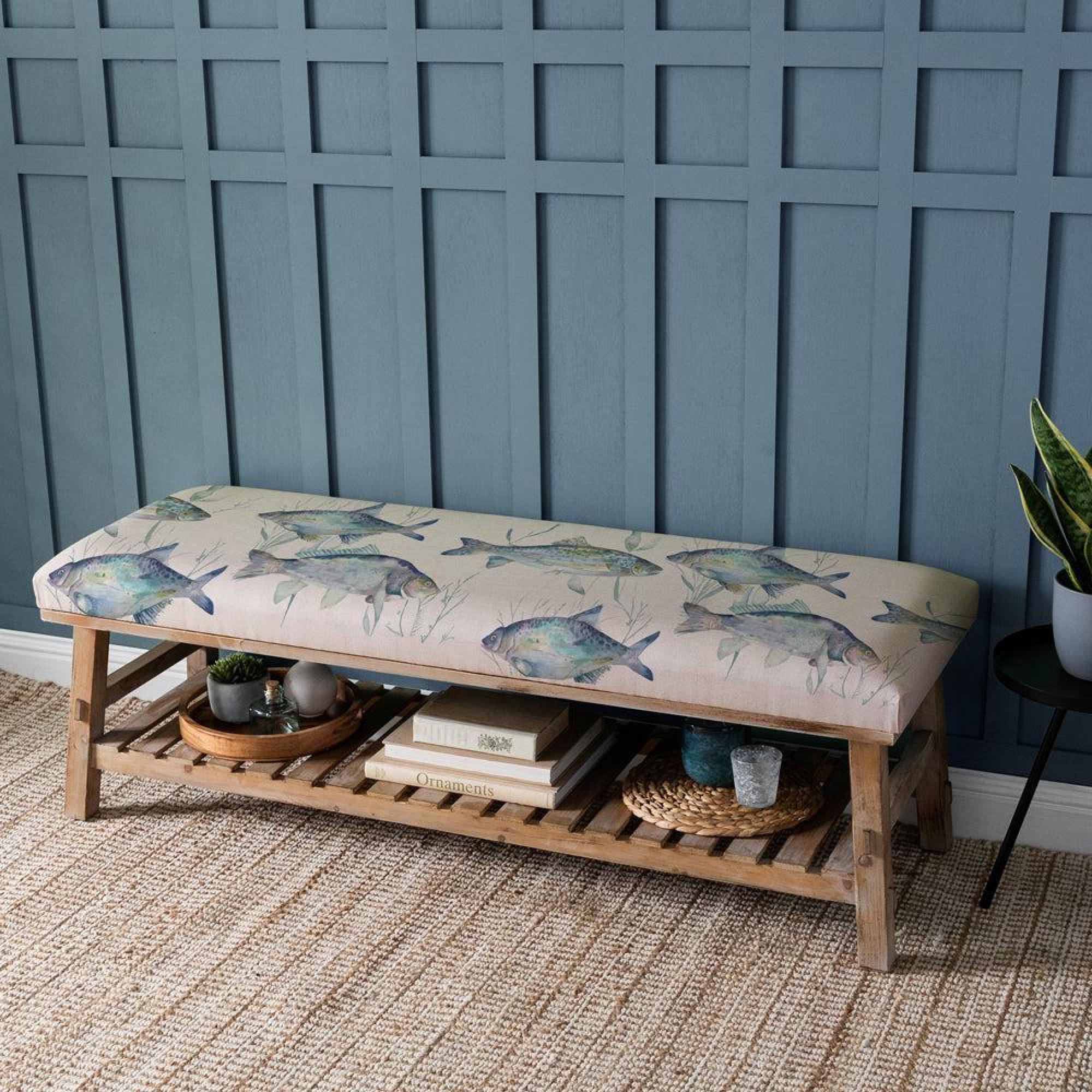 Product photograph of Voyage Maison Ives Waters Marine Rupert Bench from Choice Furniture Superstore.