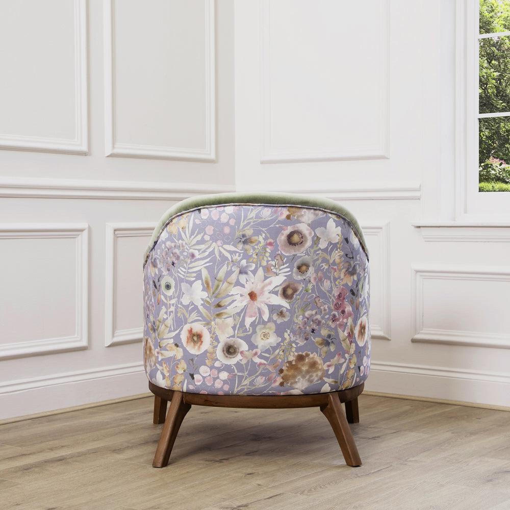 Product photograph of Voyage Maison Lapis Gooseberry Sicily Armchair from Choice Furniture Superstore.