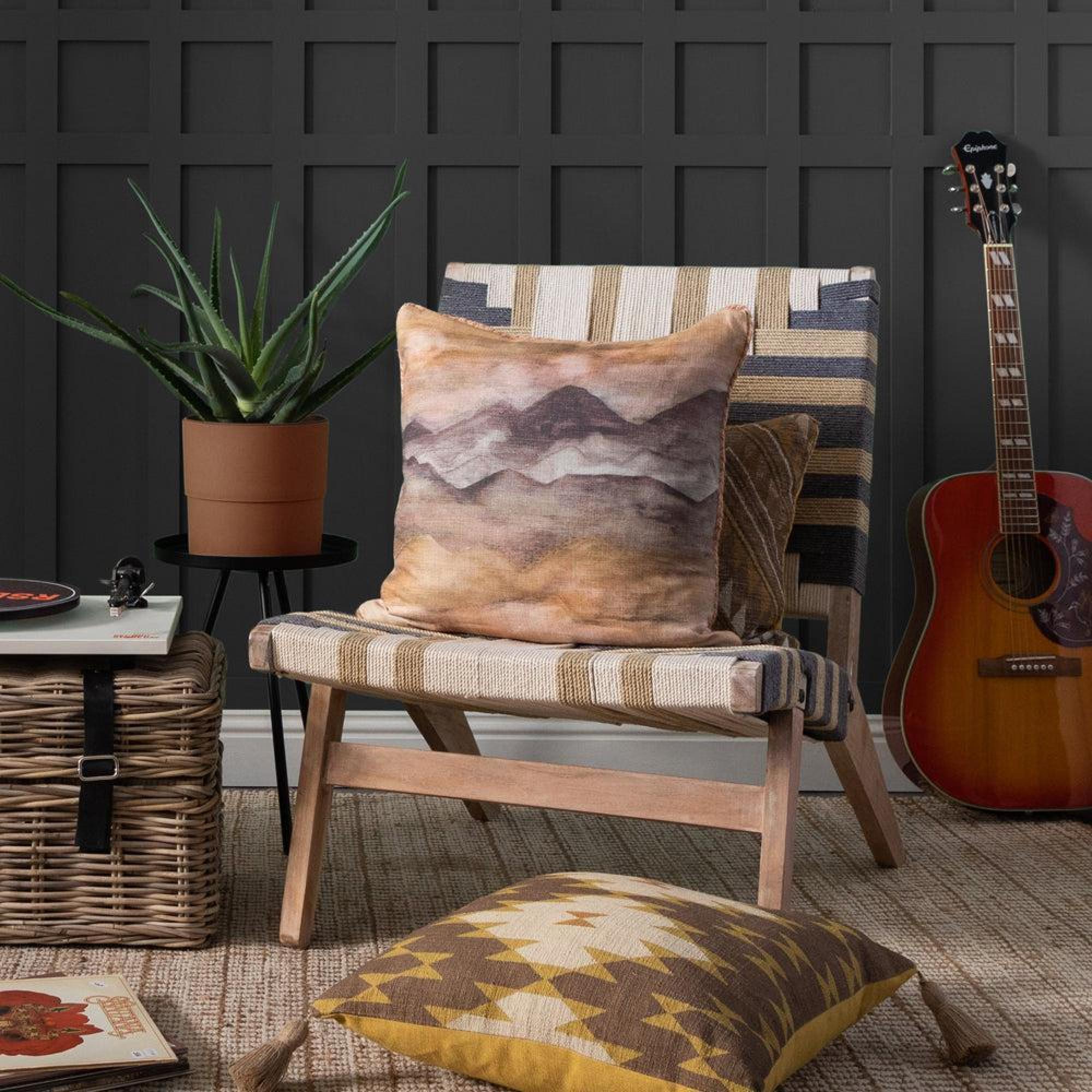 Product photograph of Voyage Maison Manali Greywash Mango Wood Chair from Choice Furniture Superstore.