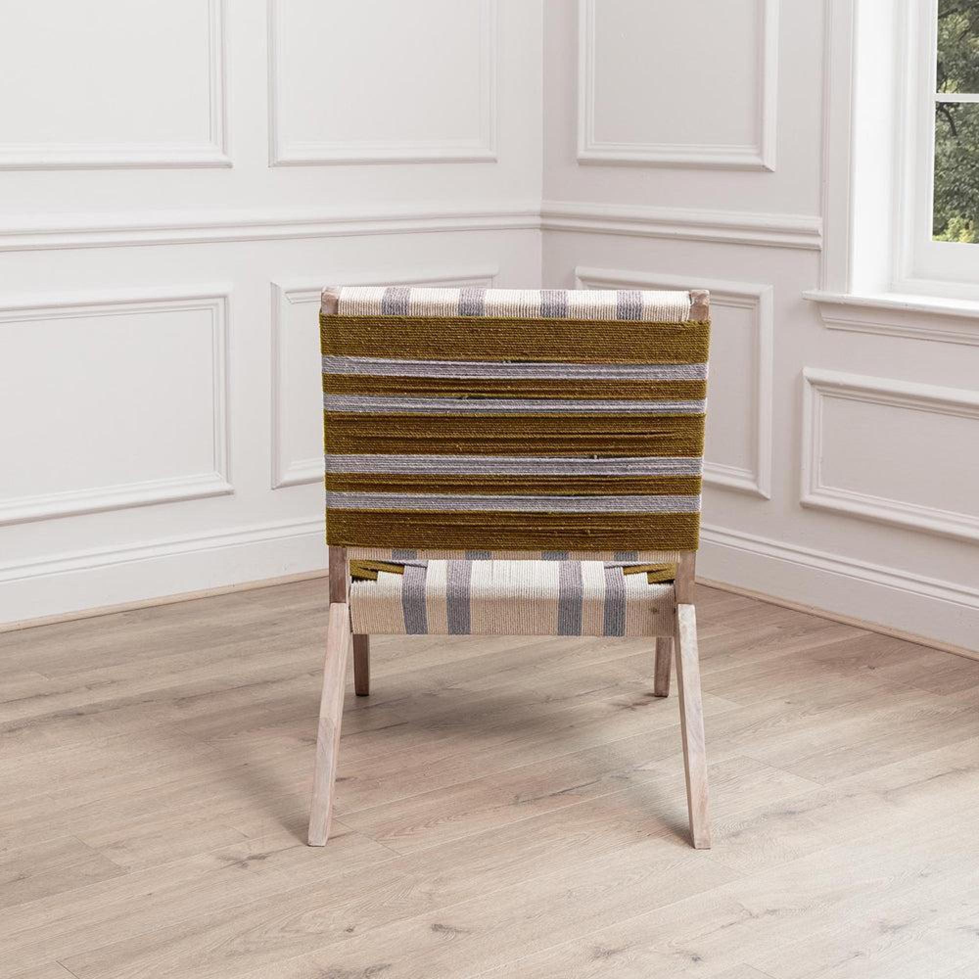 Product photograph of Voyage Maison Manali Mustard Mango Wood Chair from Choice Furniture Superstore.