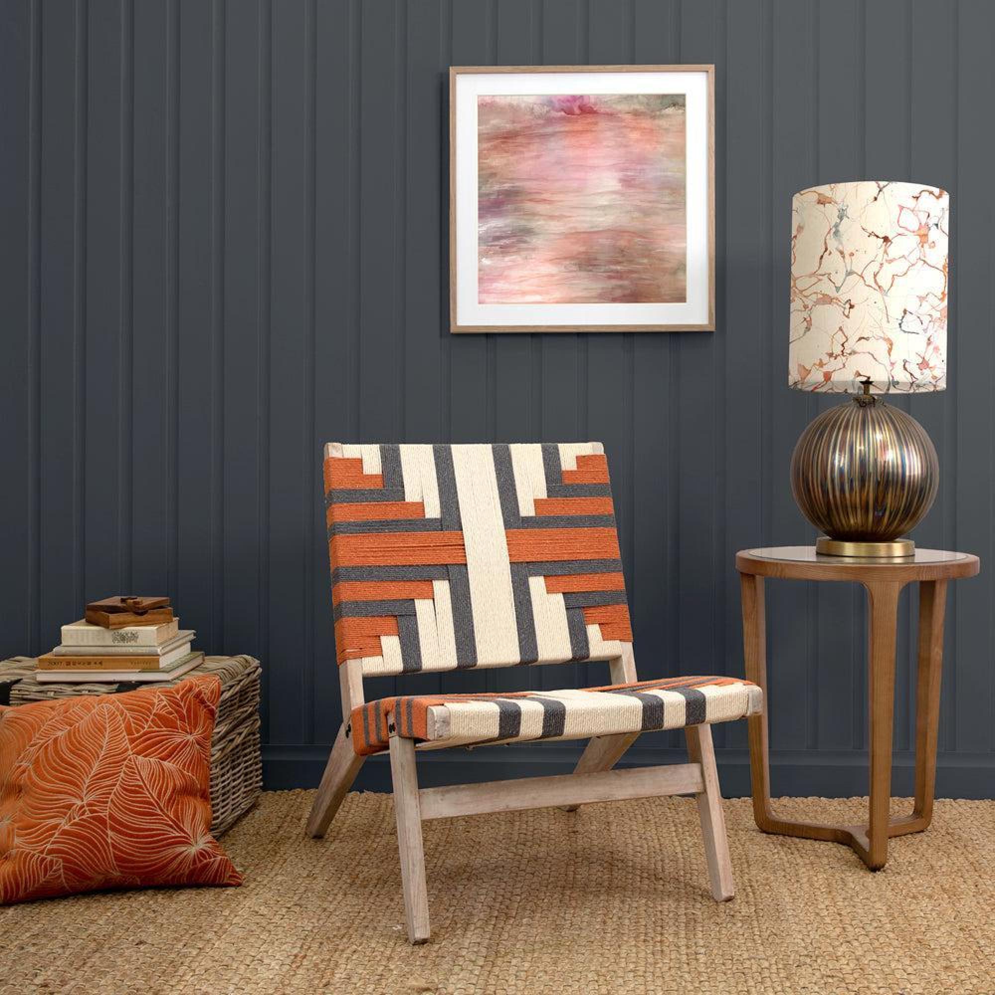 Product photograph of Voyage Maison Manali Orange Mango Wood Chair from Choice Furniture Superstore.