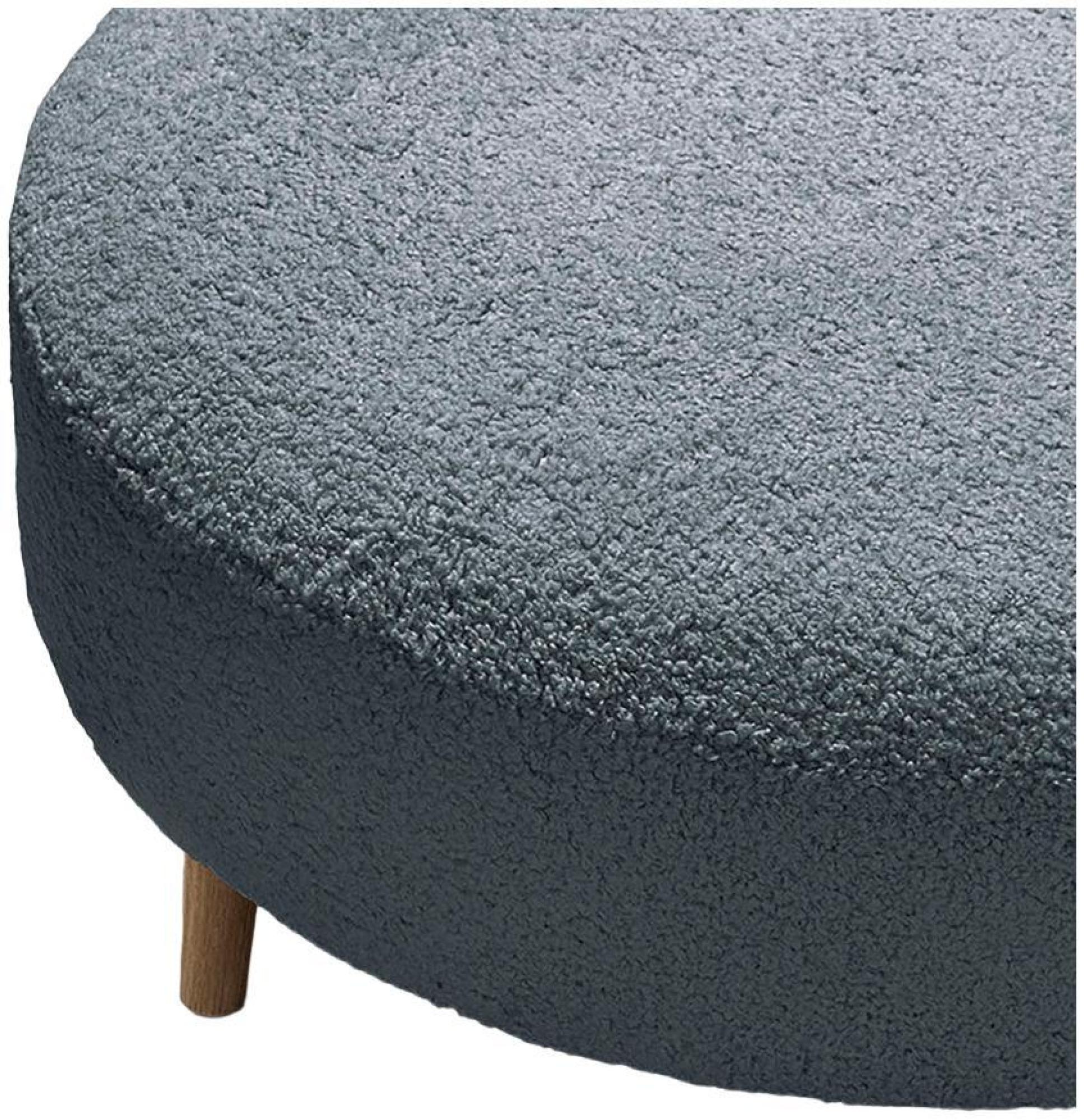 Product photograph of Voyage Maison Paddington Slate Petra Large Footstool from Choice Furniture Superstore.