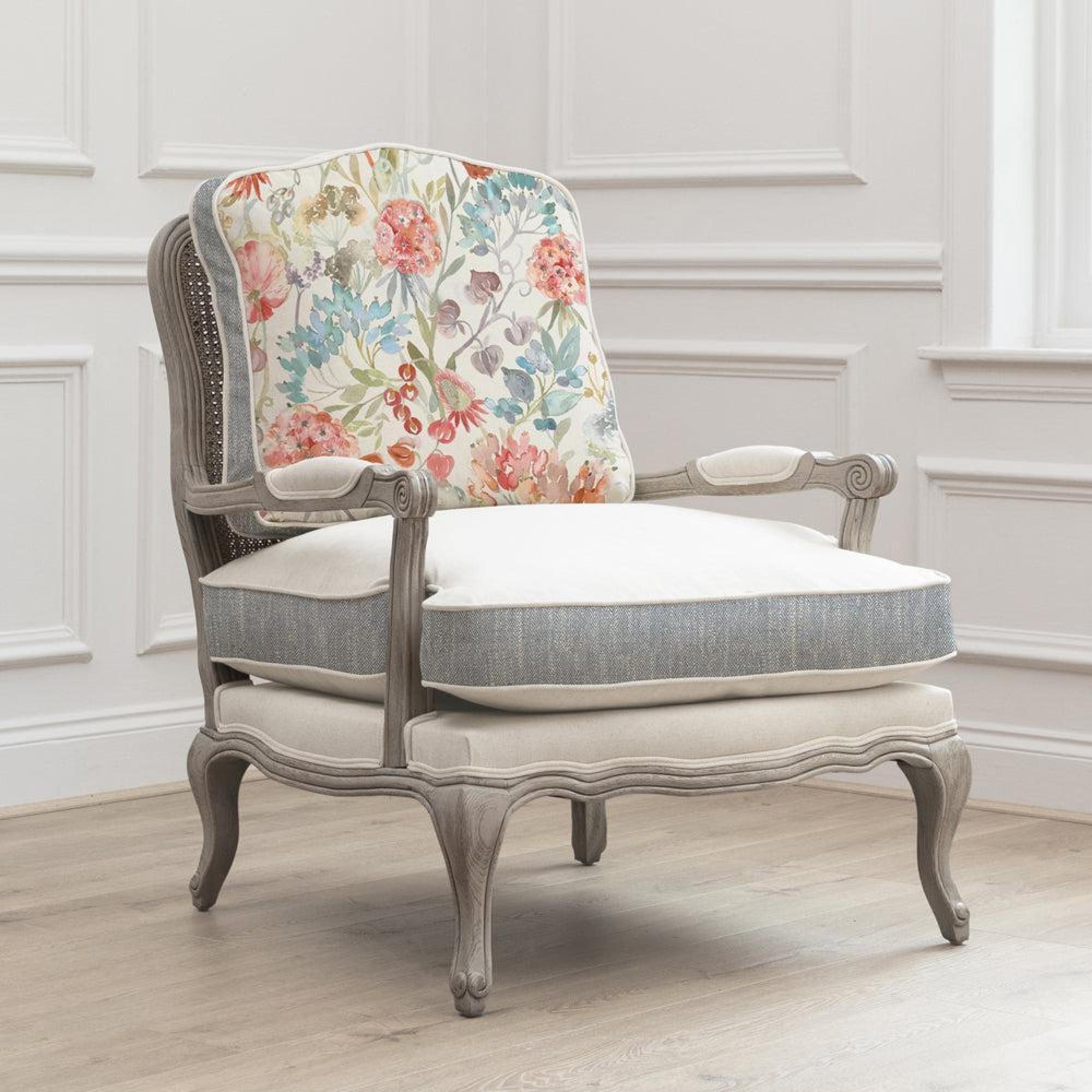 Product photograph of Voyage Maison Patrice Florence Cinnamon Stone Armchair from Choice Furniture Superstore.