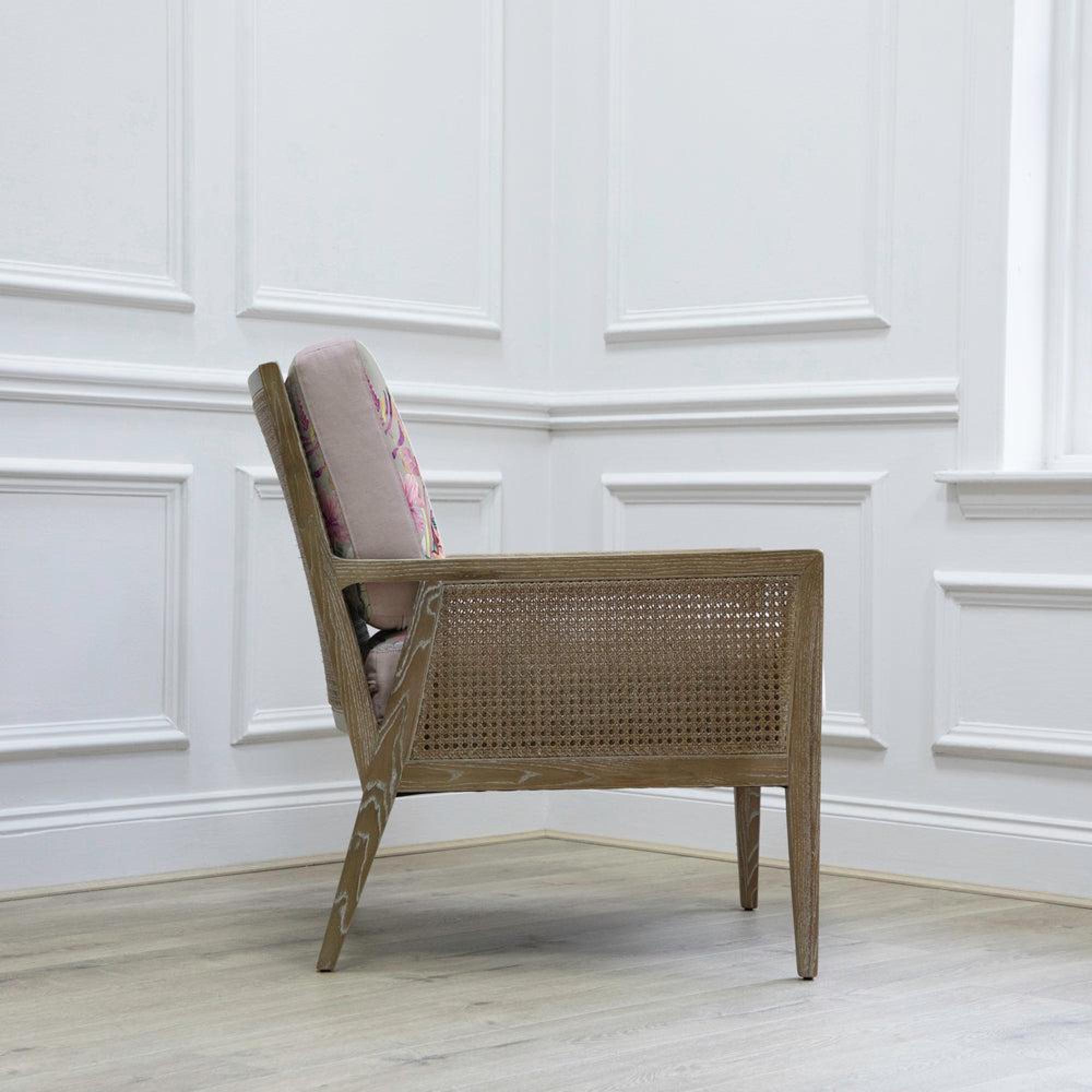 Product photograph of Voyage Maison Primrose Haze Kirsi Armchair from Choice Furniture Superstore.