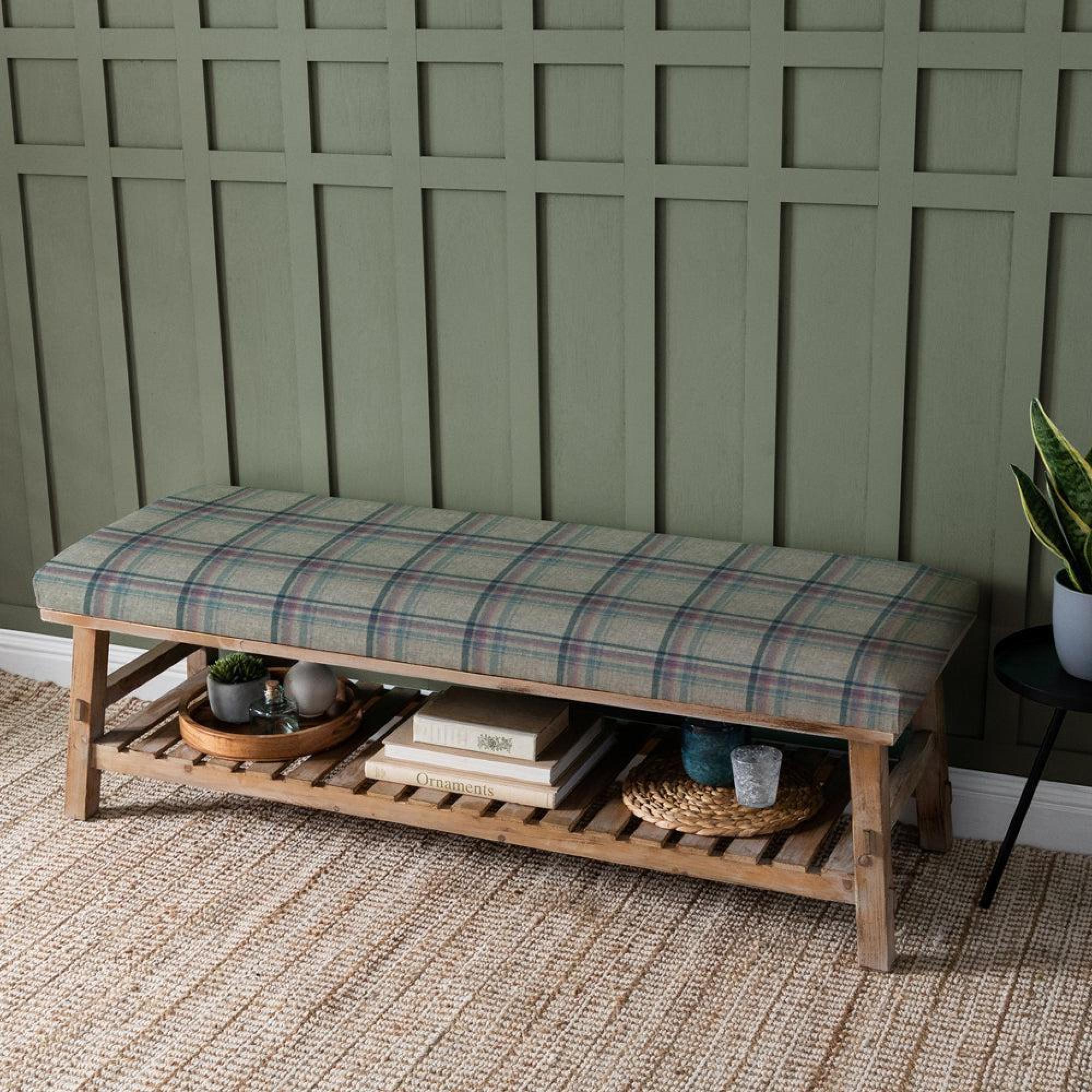 Product photograph of Voyage Maison Tavistock Heather Rupert Bench from Choice Furniture Superstore.
