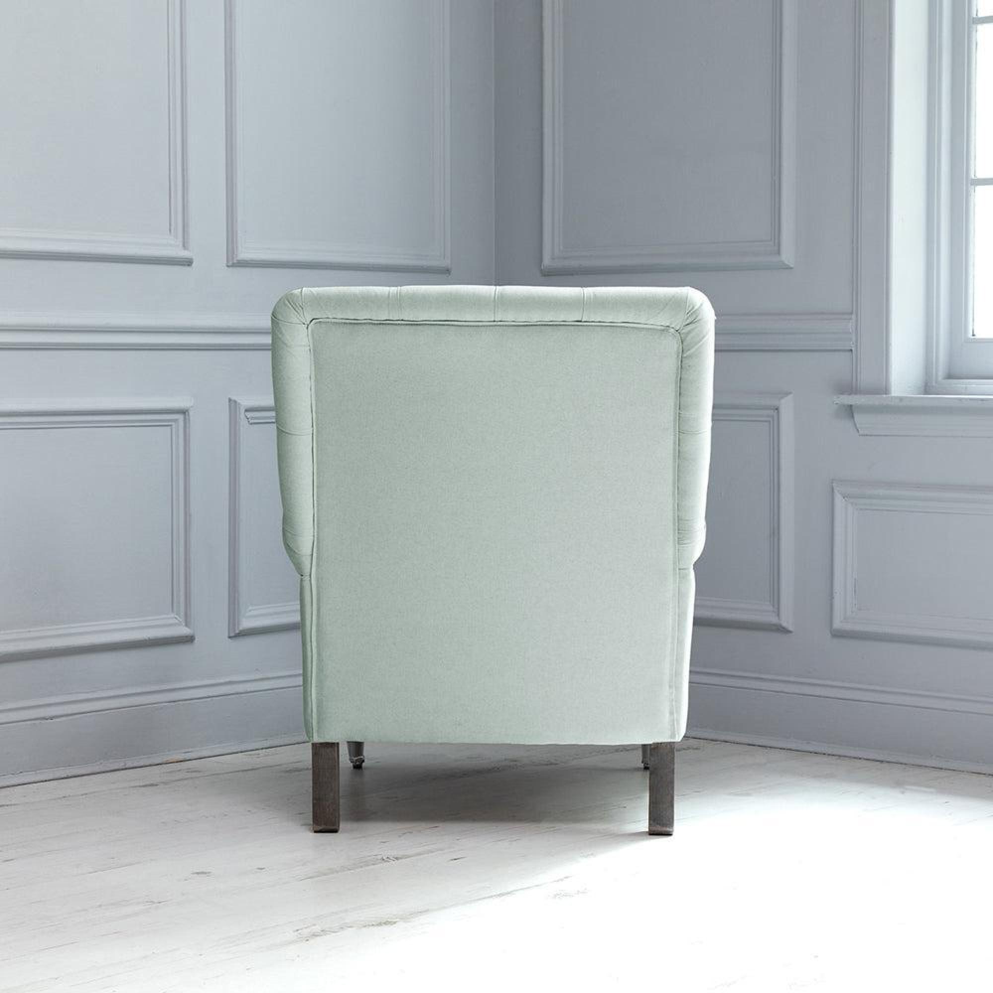 Product photograph of Voyage Maison Tivoli Mineral Cornelius Armchair from Choice Furniture Superstore.