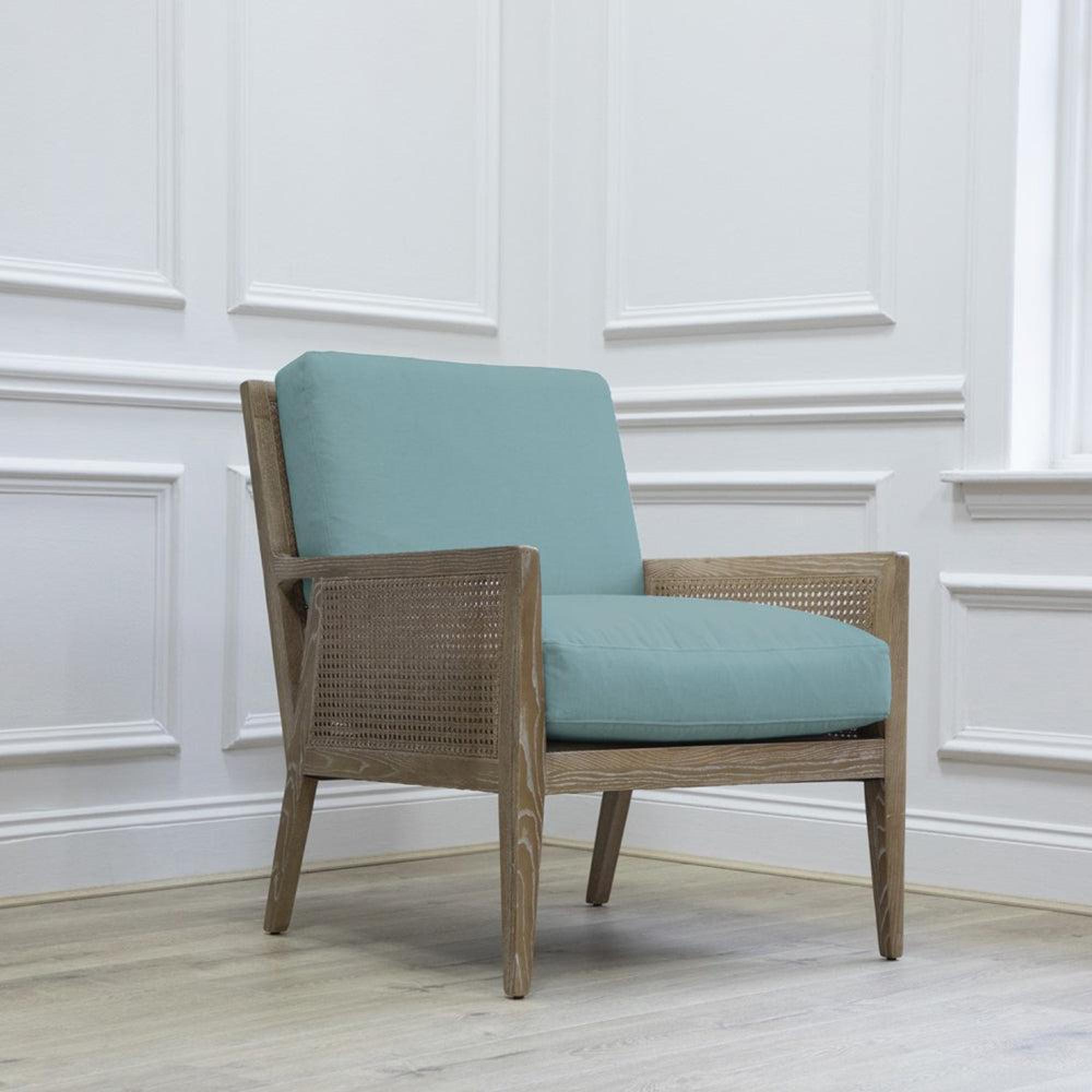 Product photograph of Voyage Maison Tivoli Ocean Kirsi Armchair from Choice Furniture Superstore.