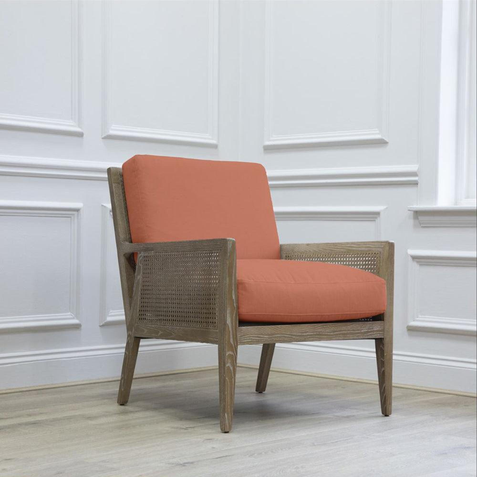 Product photograph of Voyage Maison Tivoli Rust Kirsi Armchair from Choice Furniture Superstore.