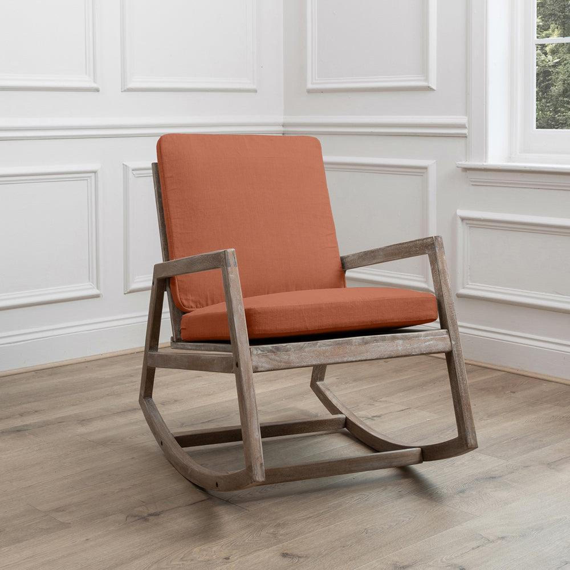 Product photograph of Voyage Maison Tivoli Rust Mango Wood Jonas Armchair from Choice Furniture Superstore.