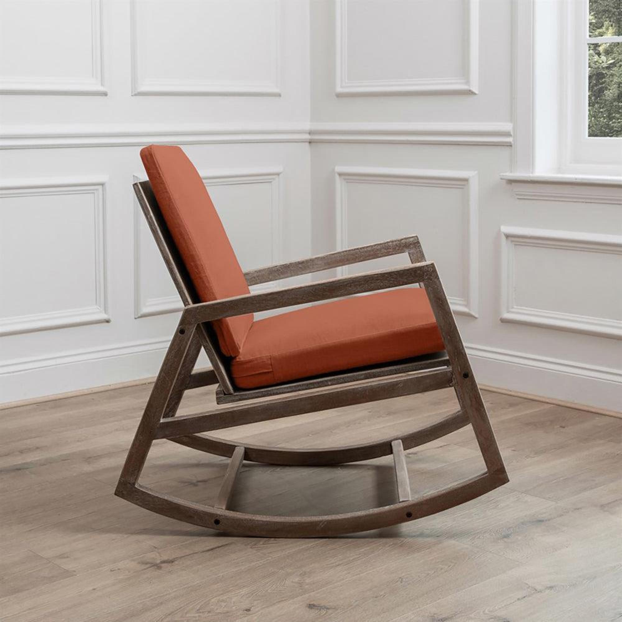 Product photograph of Voyage Maison Tivoli Rust Mango Wood Jonas Armchair from Choice Furniture Superstore.