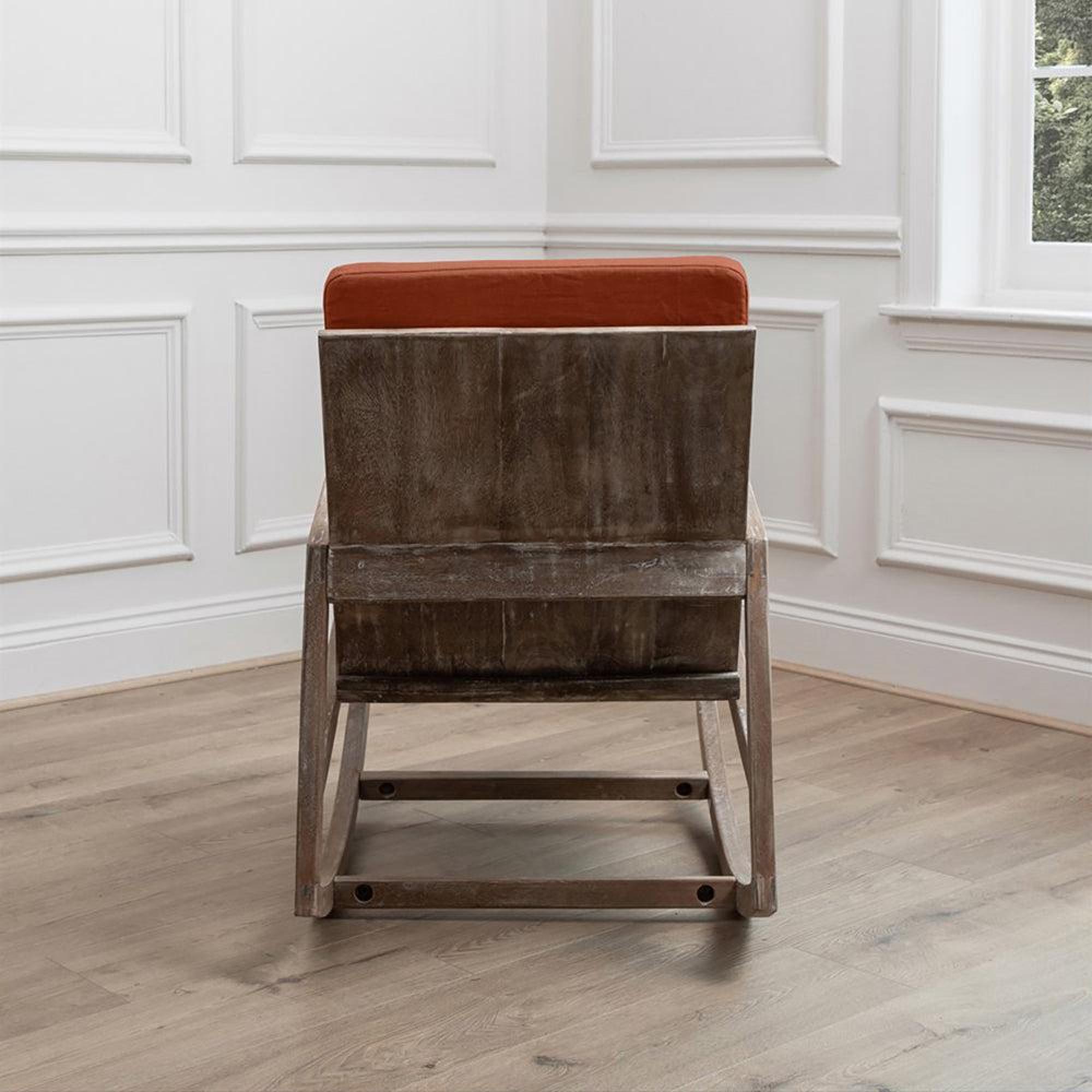 Product photograph of Voyage Maison Tivoli Rust Mango Wood Jonas Armchair from Choice Furniture Superstore.