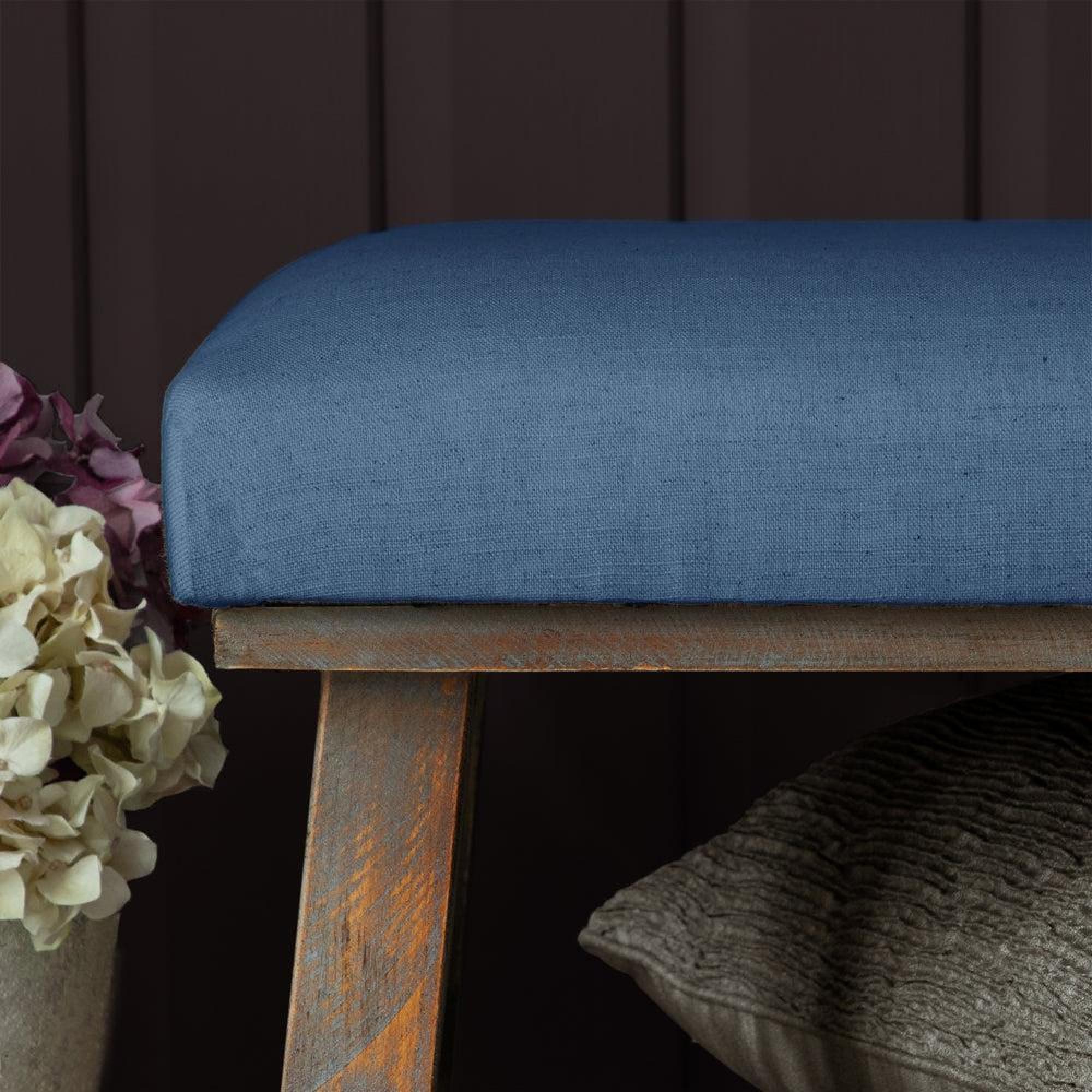 Product photograph of Voyage Maison Tivoli Bluebell Rupert Bench from Choice Furniture Superstore.