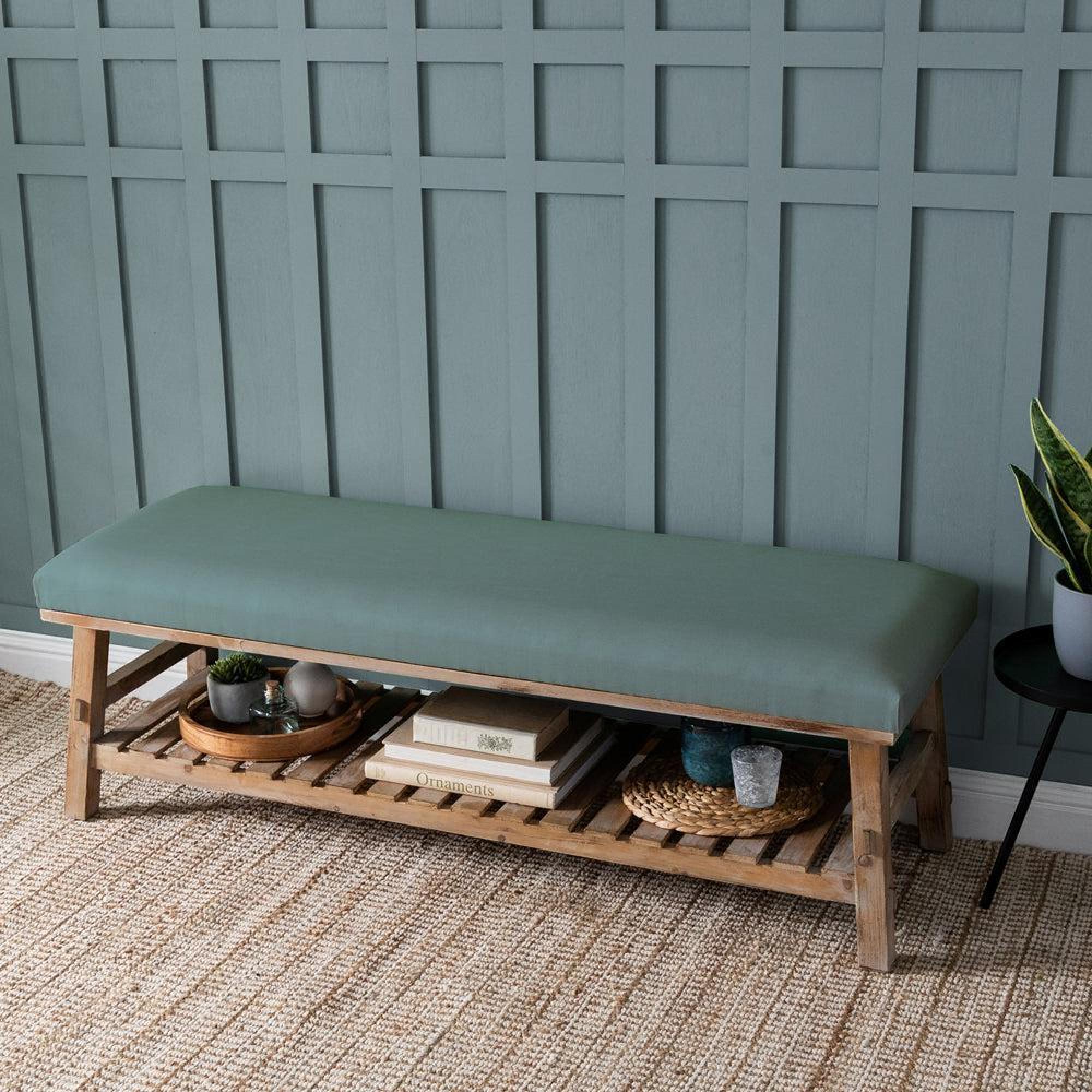 Product photograph of Voyage Maison Tivoli Ocean Rupert Bench from Choice Furniture Superstore.