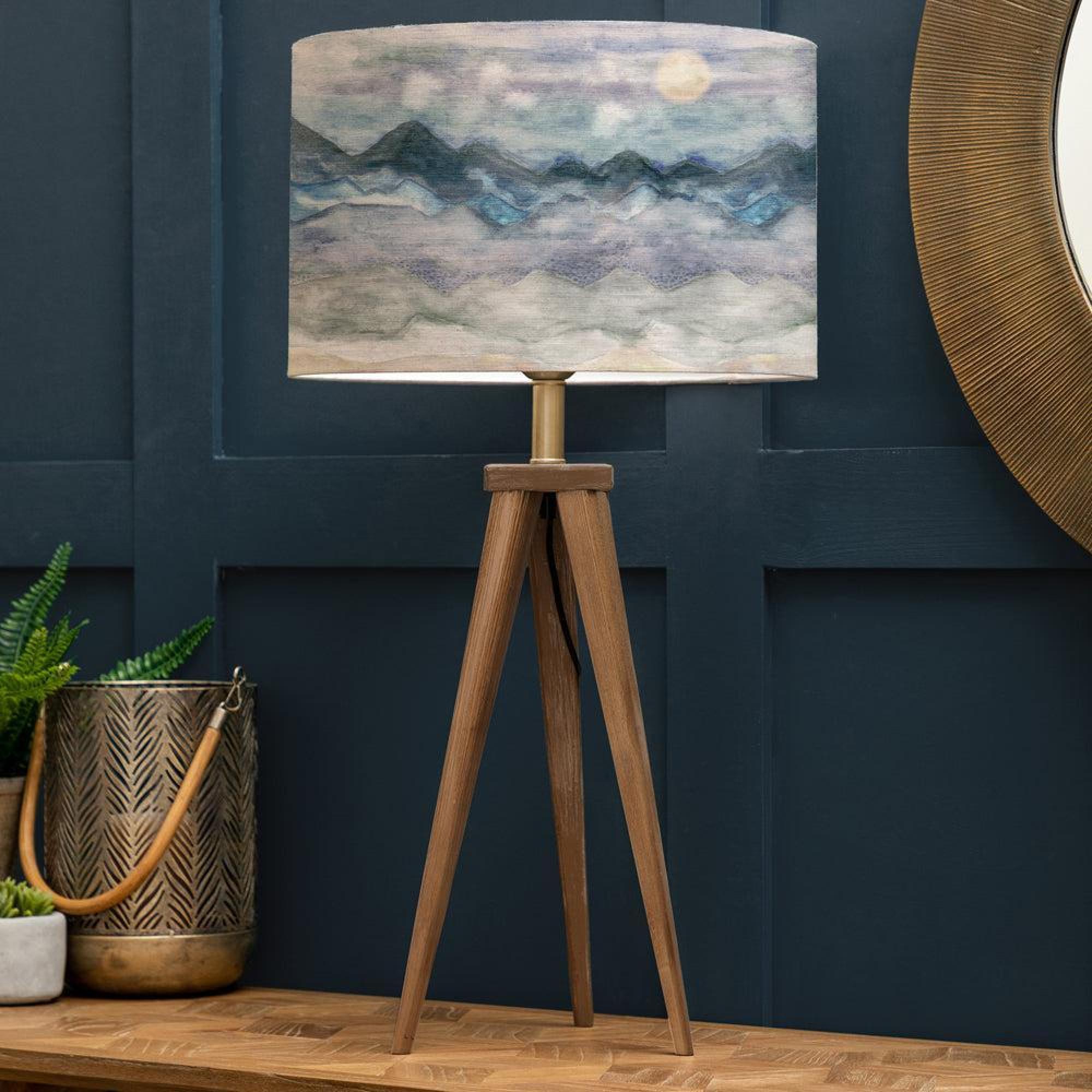 Product photograph of Voyage Maison Arizona Eva Aratus Nut And River Complete Table Lamp from Choice Furniture Superstore.